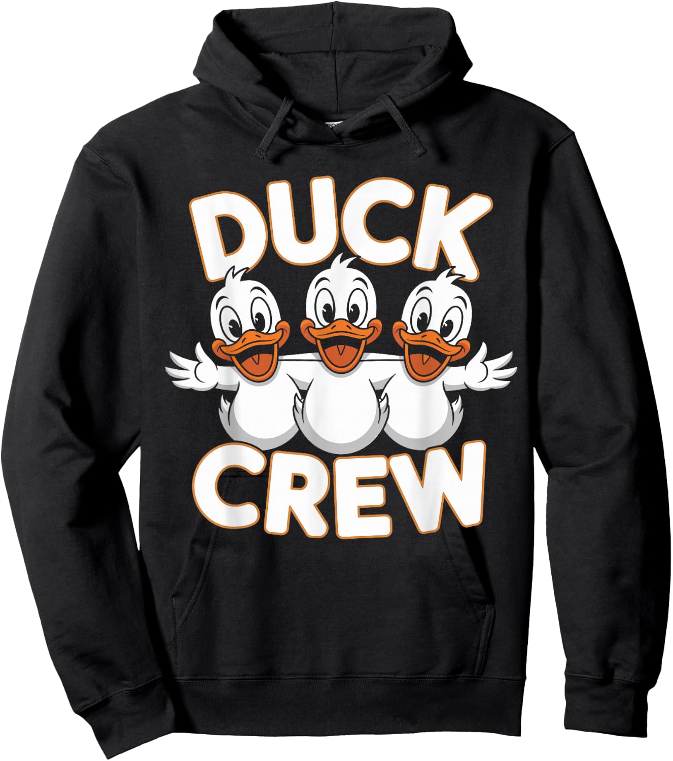 Duck Crew | Ducks Product | Duck Lover Stuff | Duck Hoodie - Hoodie | Black