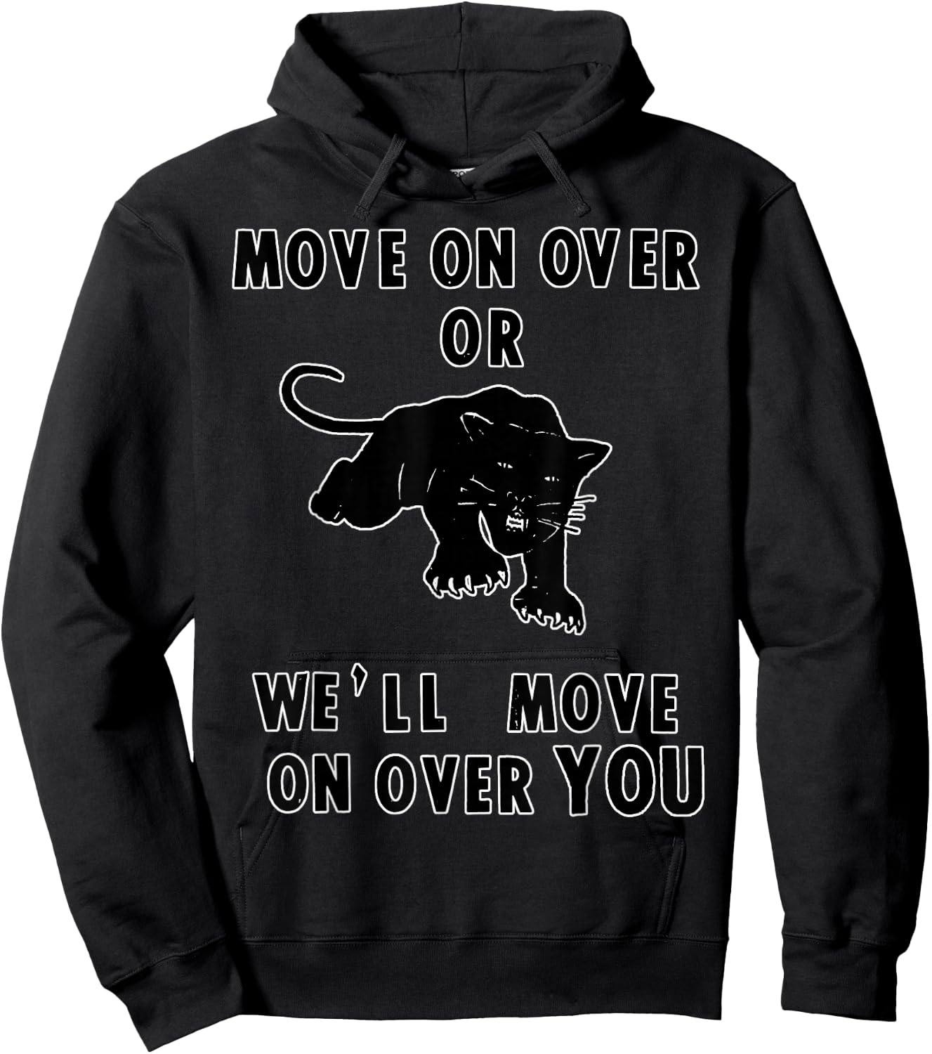 Vintage Black History BPP Self Defense Black Panthers Party Hoodie - Hoodie | Black