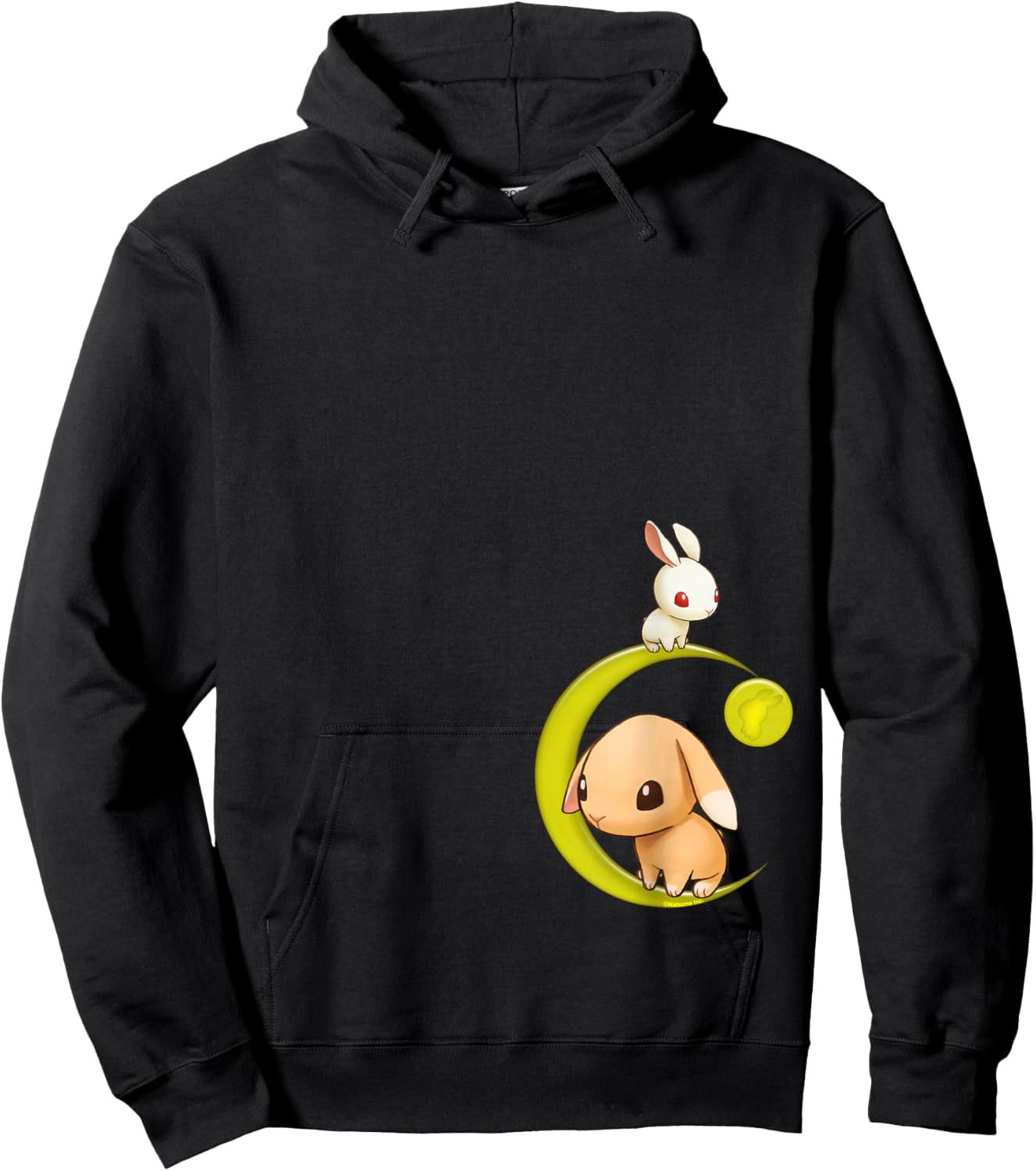 Official Harvest Moon Rabbit Hoodie - Hoodie | Black