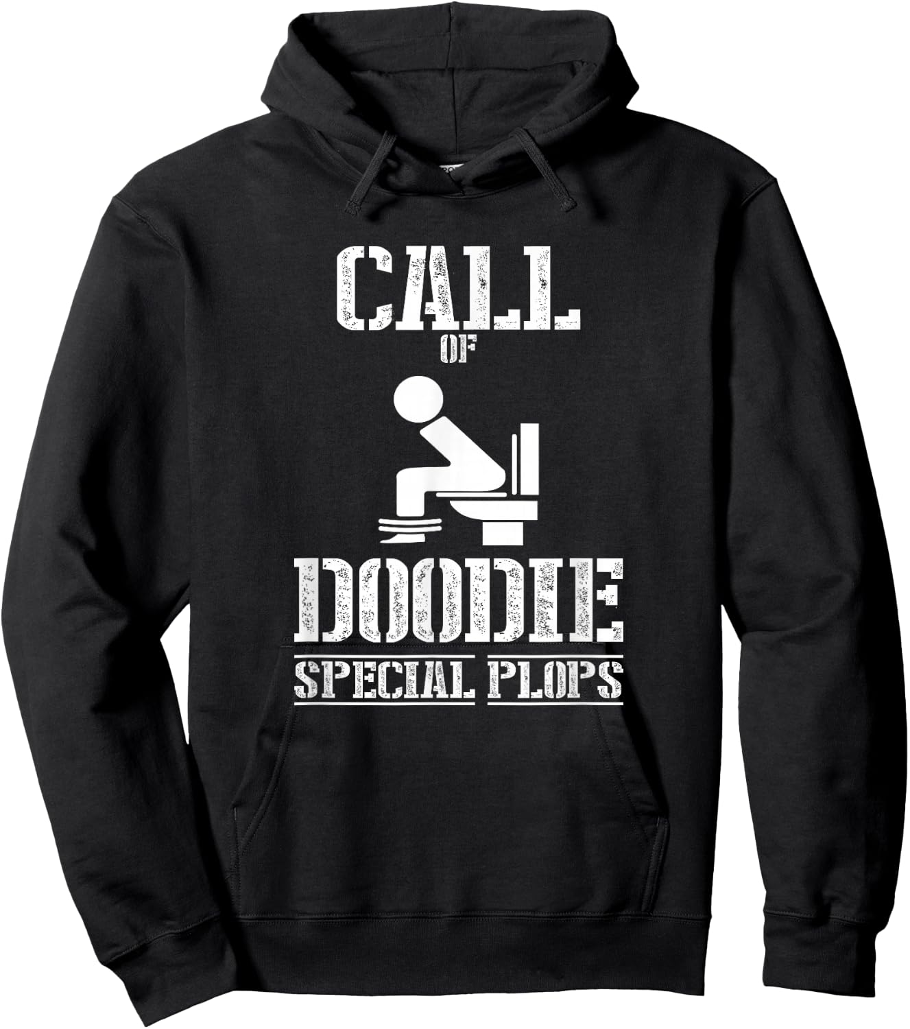 Call Of Doodie Special Plops Duty Hoodie - Hoodie | Black