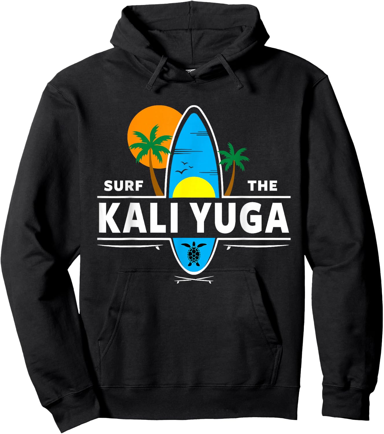 The Kali Yuga Surf Club Shirts Clothing & Store Hoodie - Hoodie | Black