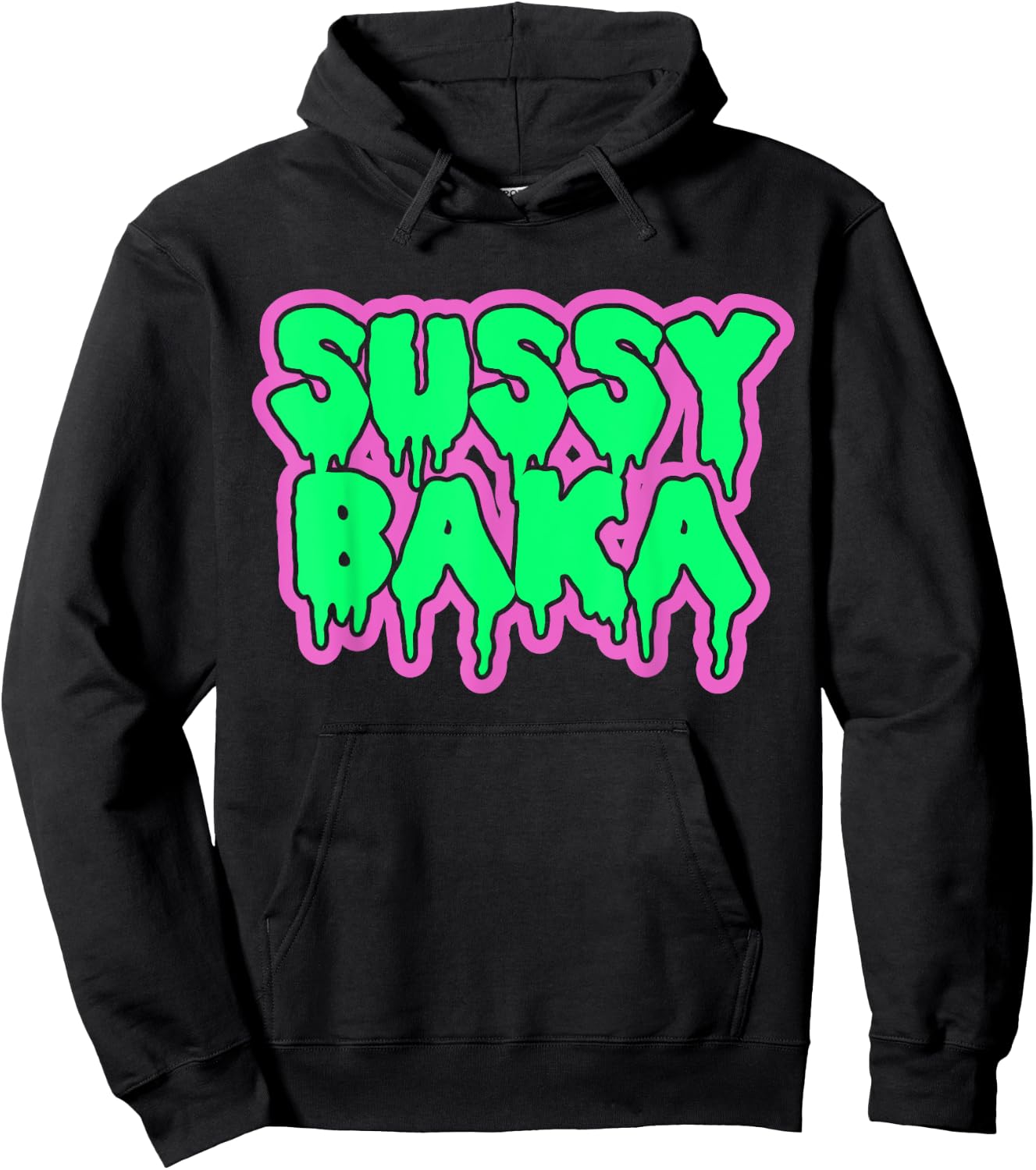 Funny Meme Sussy Baka Hoodie - Hoodie | Black