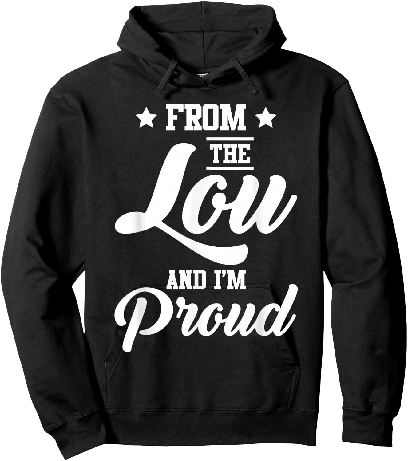 Missouri St Louis from The Lou and I'm Proud Souvenir Gift Hoodie - Hoodie | Black