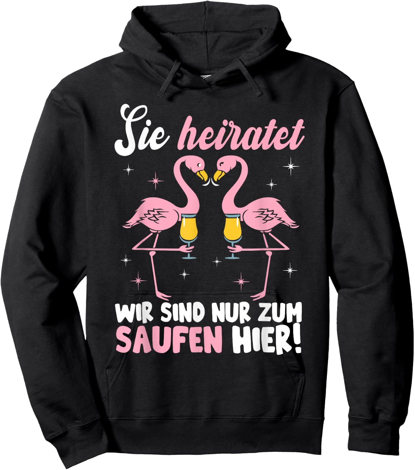 Women's Team Bride Outfit JGA Women Hen Night , black Hoodie - Hoodie | Black