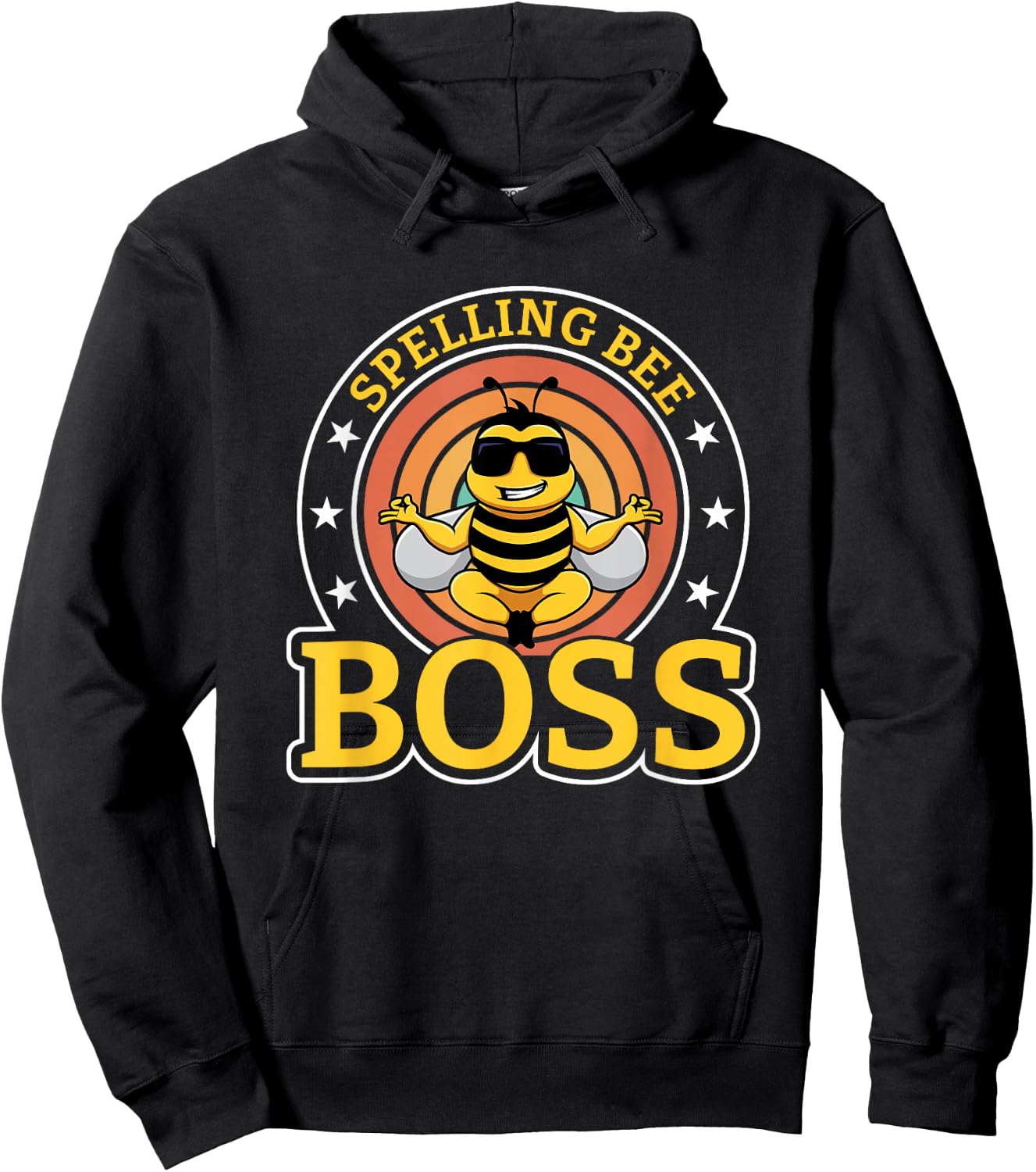 Spelling Champ School Competition Word Speller Spelling Bee Hoodie - Hoodie | Black
