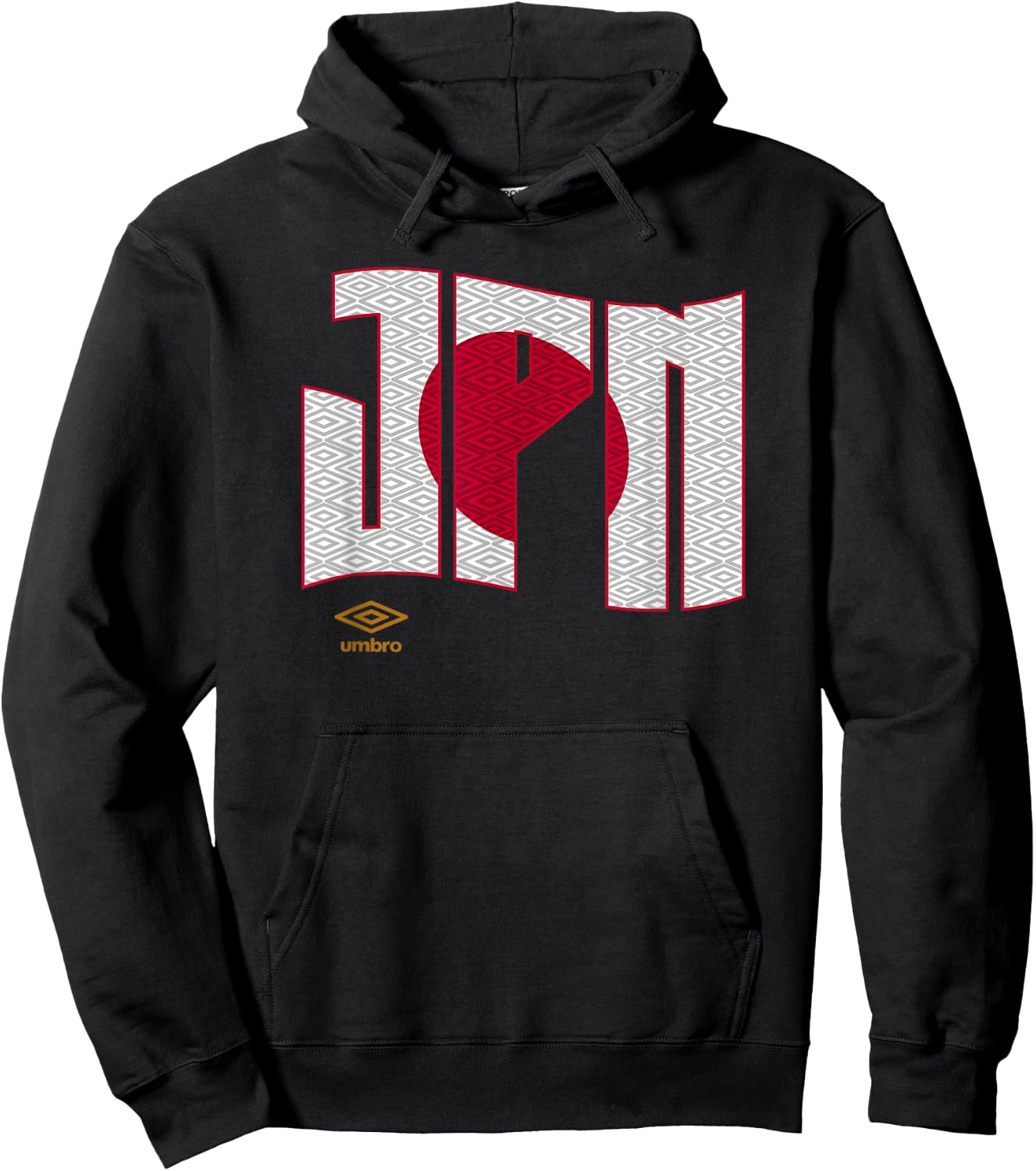 Umbro International Soccer Wavy Japan Logo Hoodie - Hoodie | Black