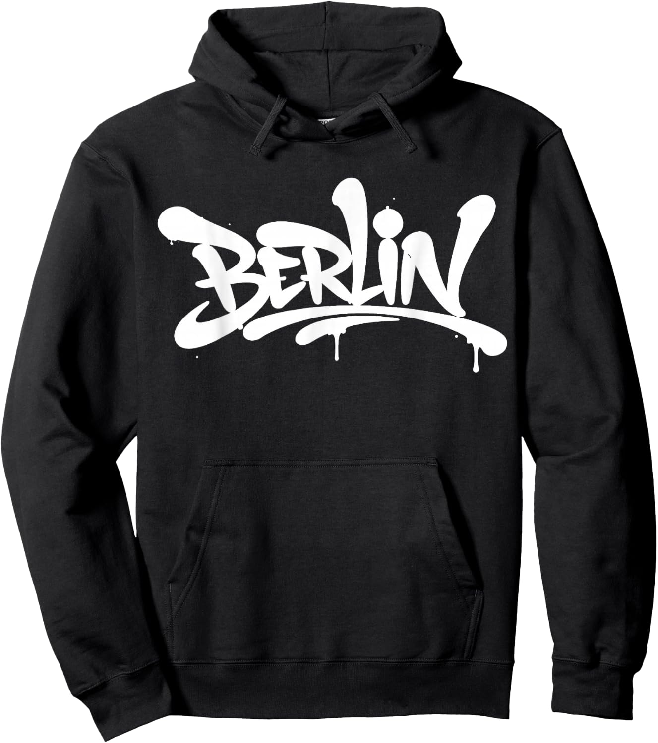 Berlin Graffiti City Street Art Handstyle Deutschland Souvenir Hoodie - Hoodie | Black