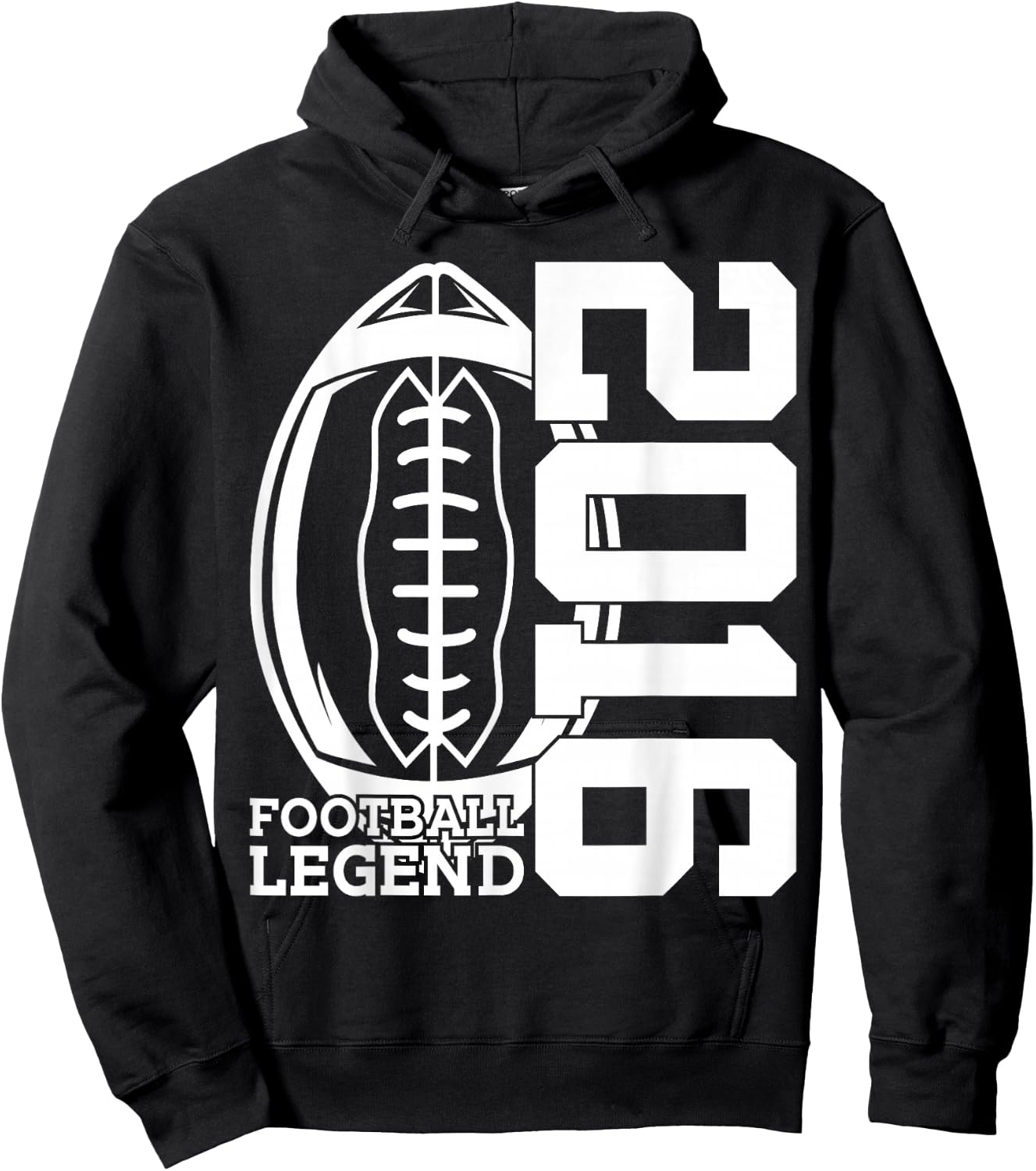 10 Years Football Legend 2016 10th Birthday Hoodie - Hoodie | Black