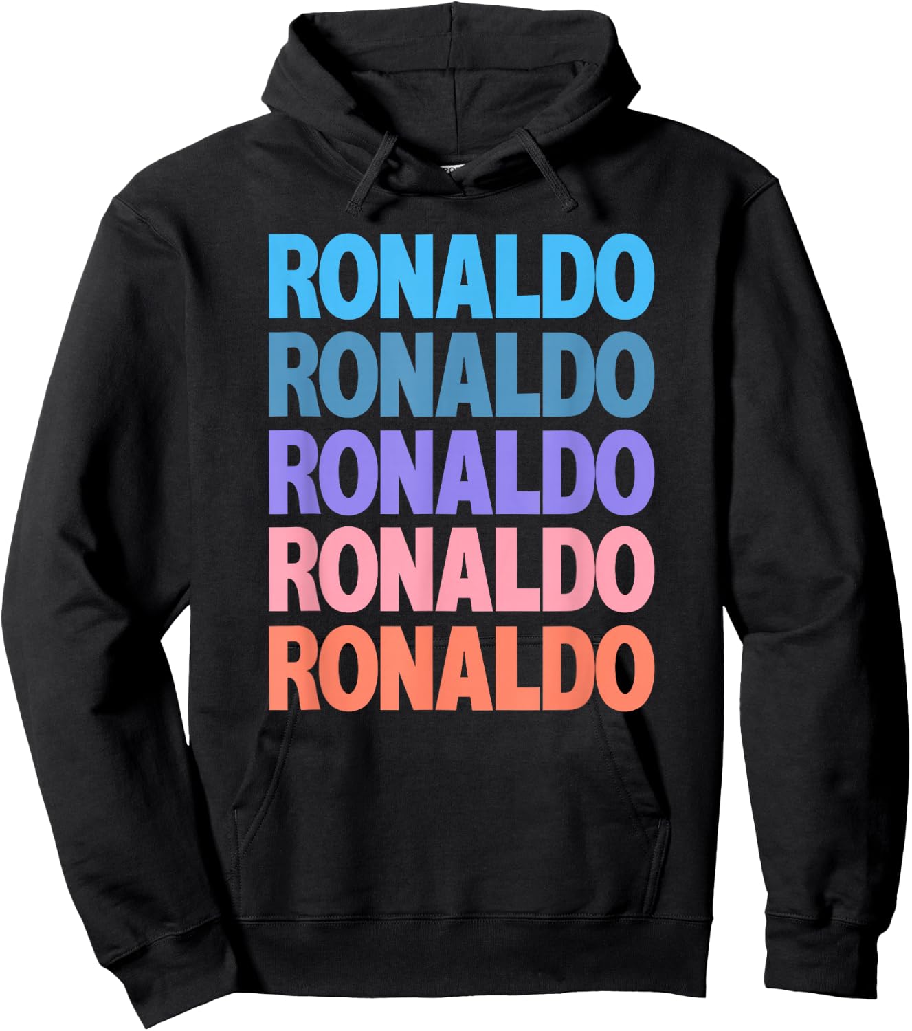 Ronaldo , Black, S Hoodie - Hoodie | Black