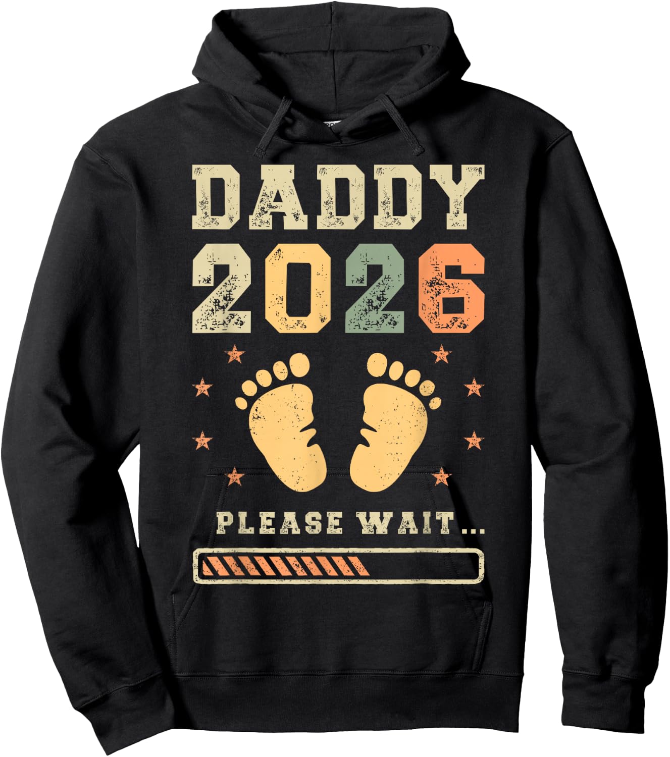 Daddy 2026, Pregnancy Announcement, Future Dad Hoodie - Hoodie | Black