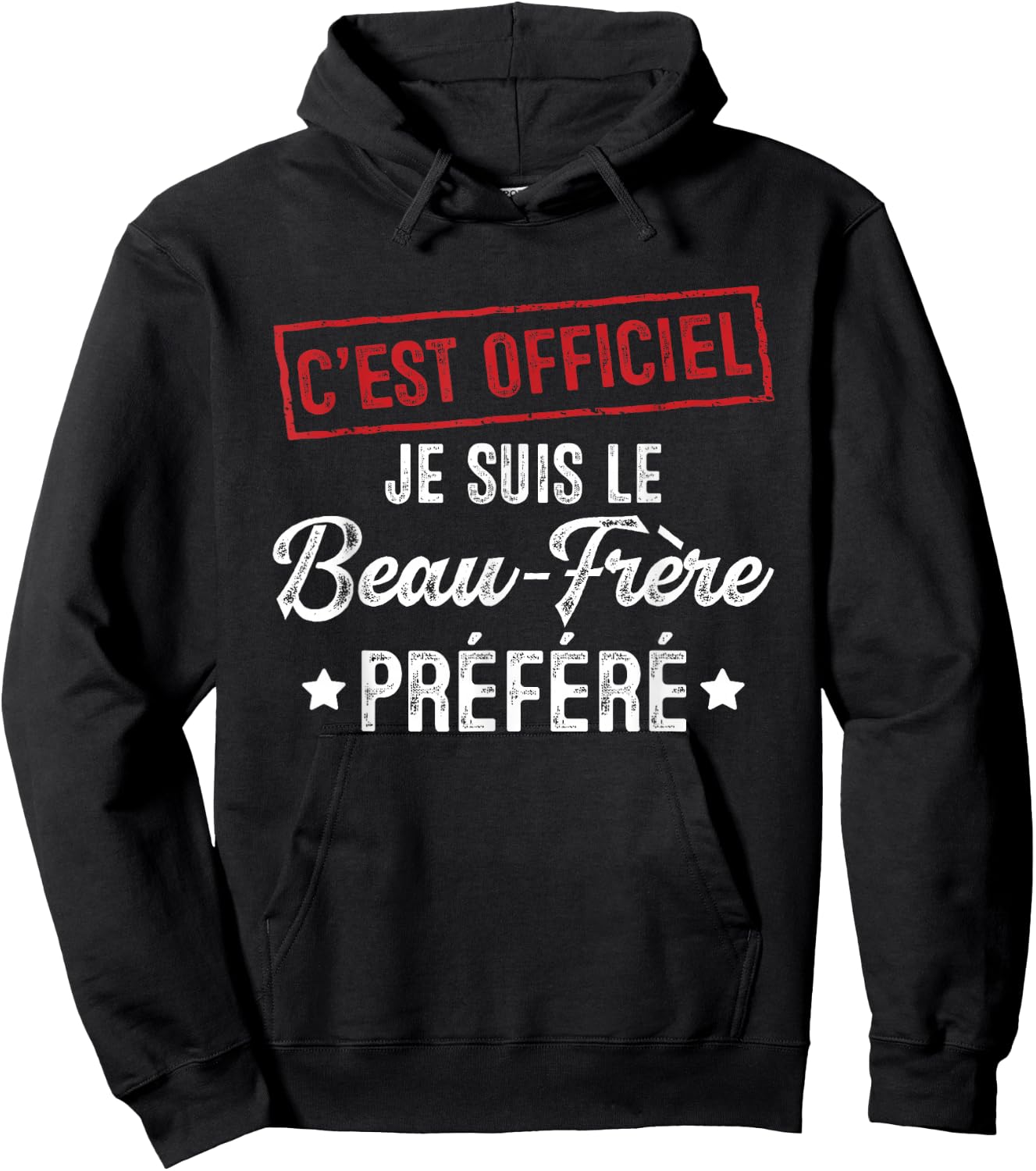 It's official, I'm the favorite brother-in-law , Black, S Hoodie - Hoodie | Black