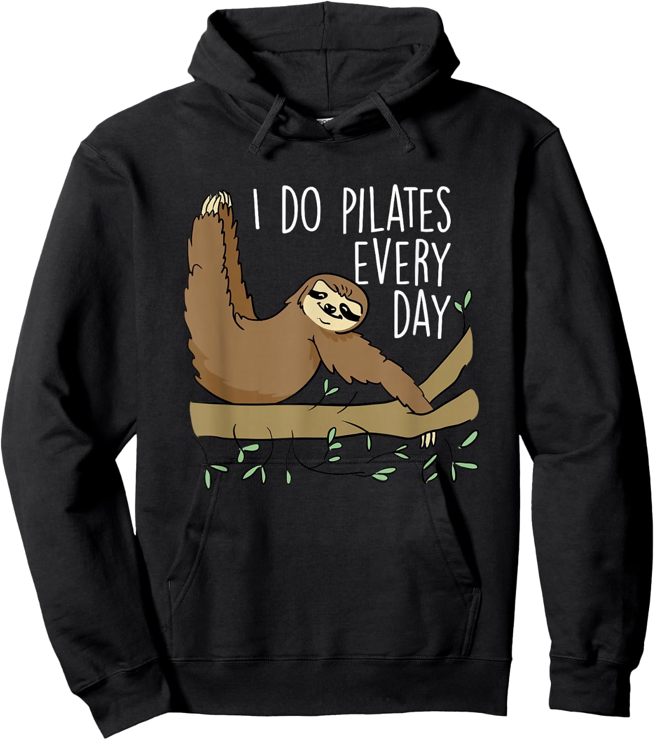 Pilates Graphic Fitness Exercise Pilates Instructor Workout Hoodie - Hoodie | Black