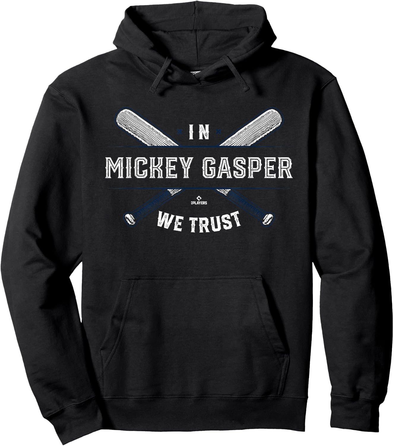 We Trust in Mickey Gasper Boston Baseball MLBPA Hoodie - Hoodie | Black