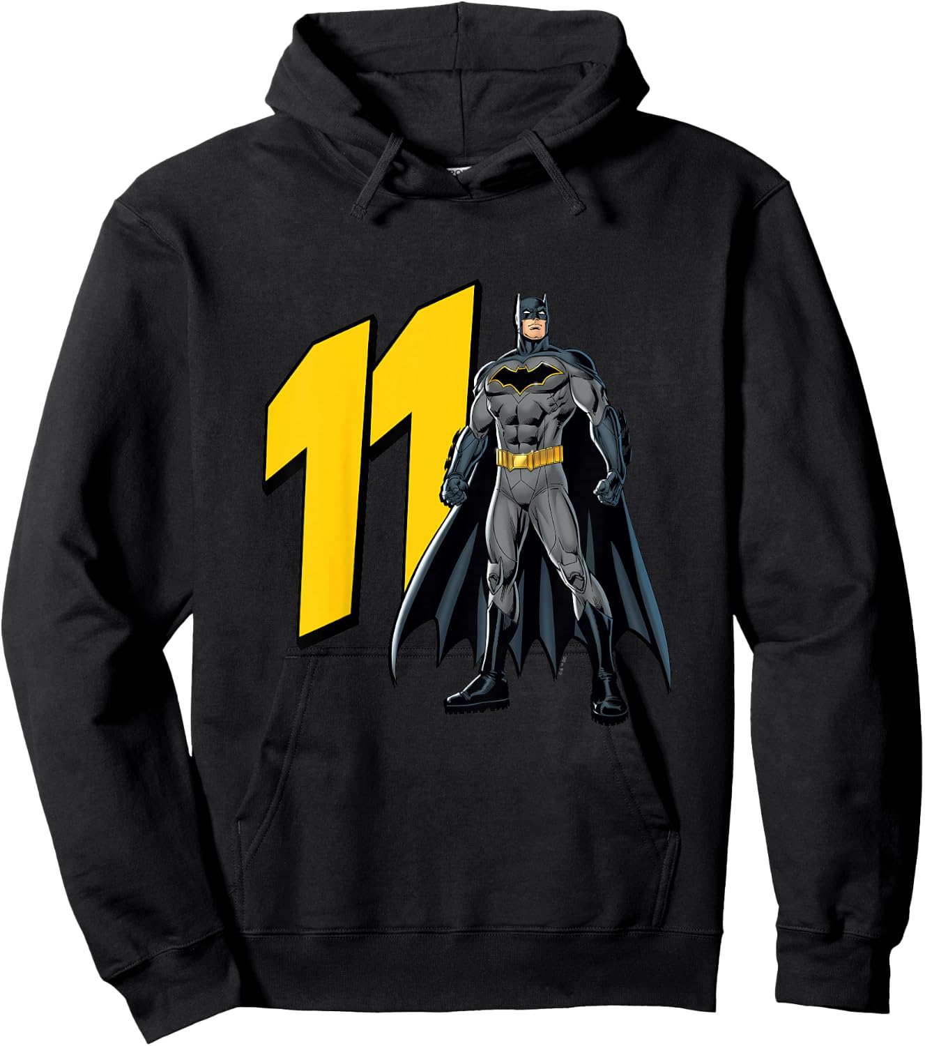 Kids Batman Super Hero 11th Birthday Hoodie - Hoodie | Black