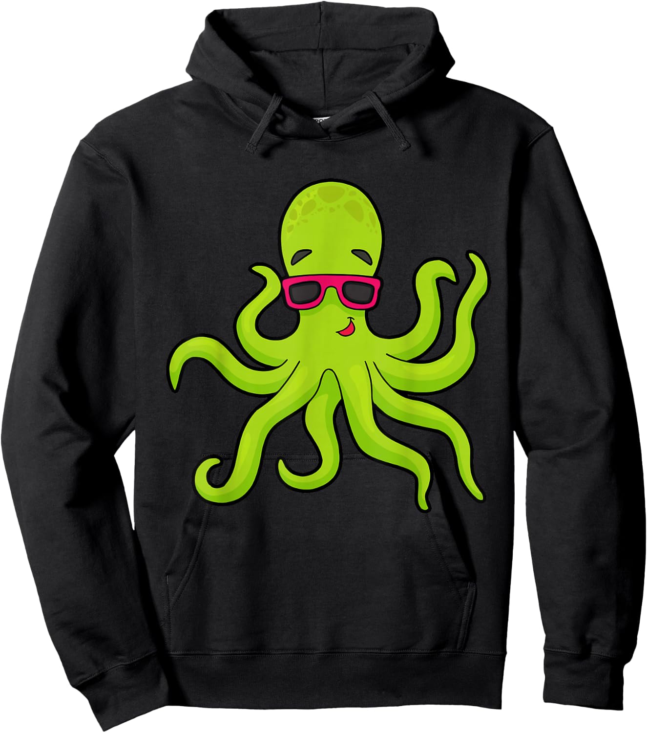 Cool Octopus Stuff Men Women Kraken Kids Octopus Hoodie - Hoodie | Black