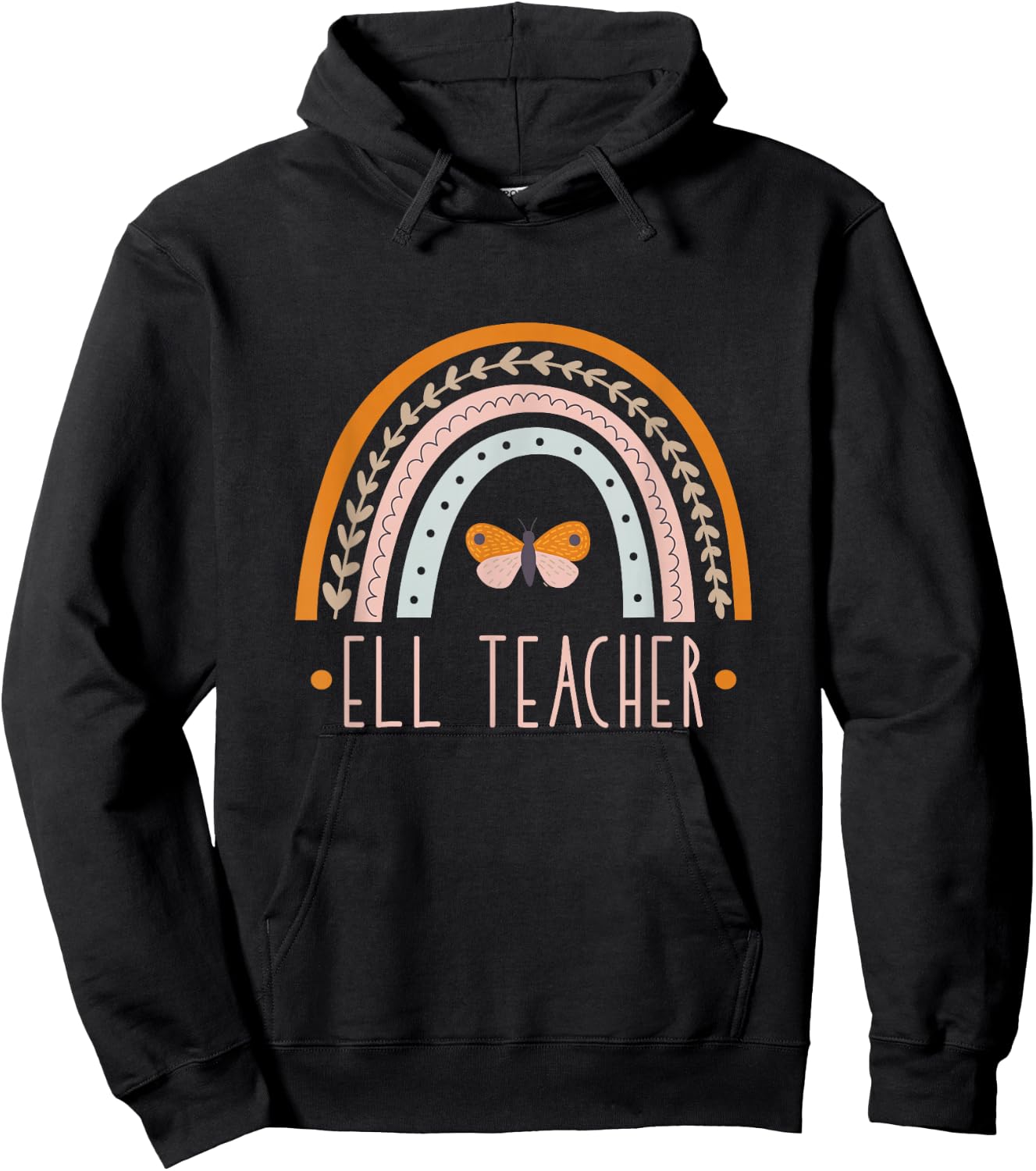 ELL Teacher English Learning Educator Language Lesson Women Hoodie - Hoodie | Black