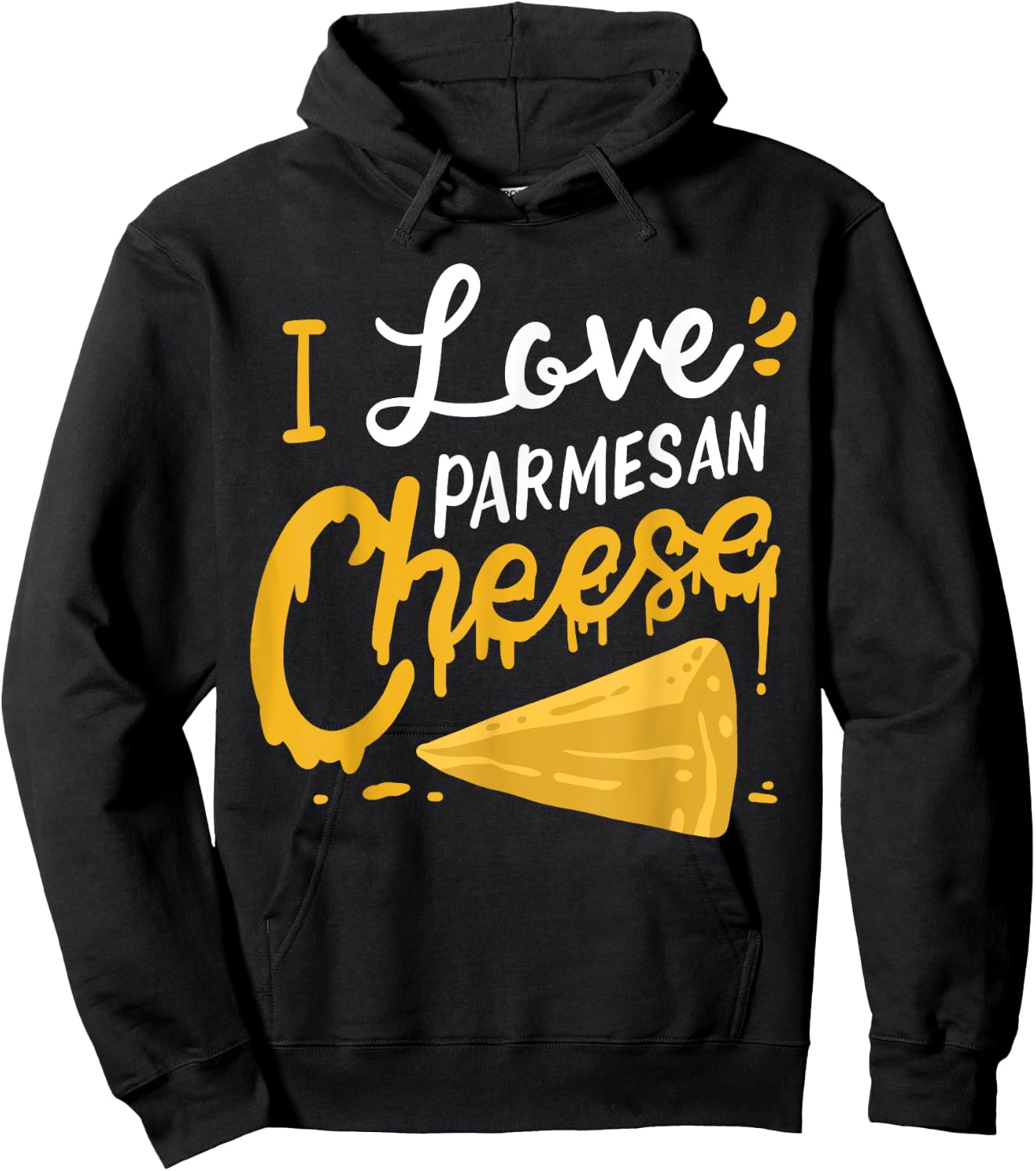 Parmesan Cheese Hoodie - Hoodie | Black