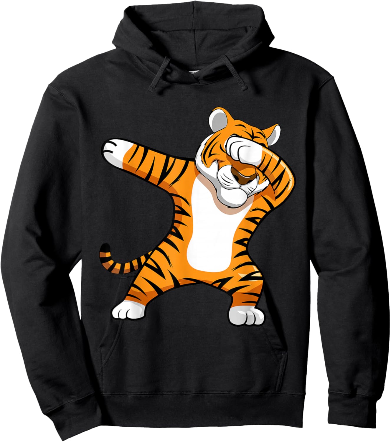 Tiger Animal Funny Safari Zoo Hoodie - Hoodie | Black
