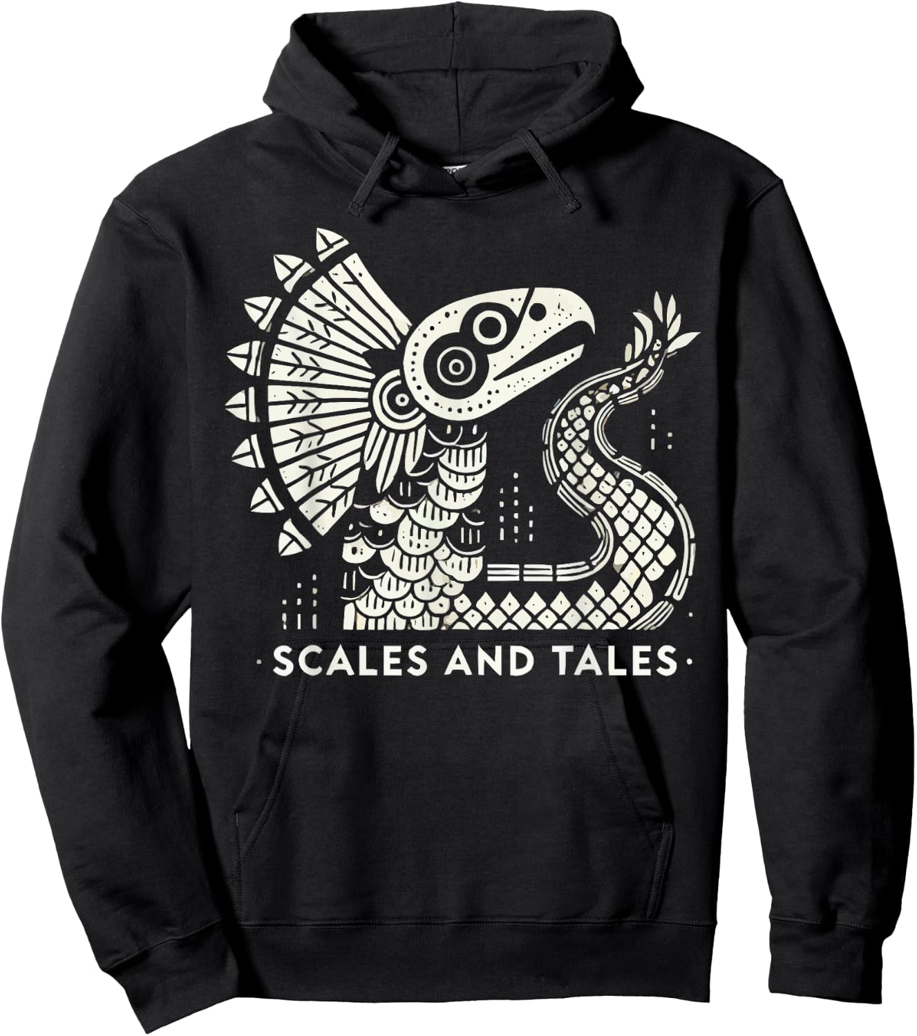 Aztec God Aztec Culture Mayan Indigenous Quetzalcoatl Hoodie - Hoodie | Black
