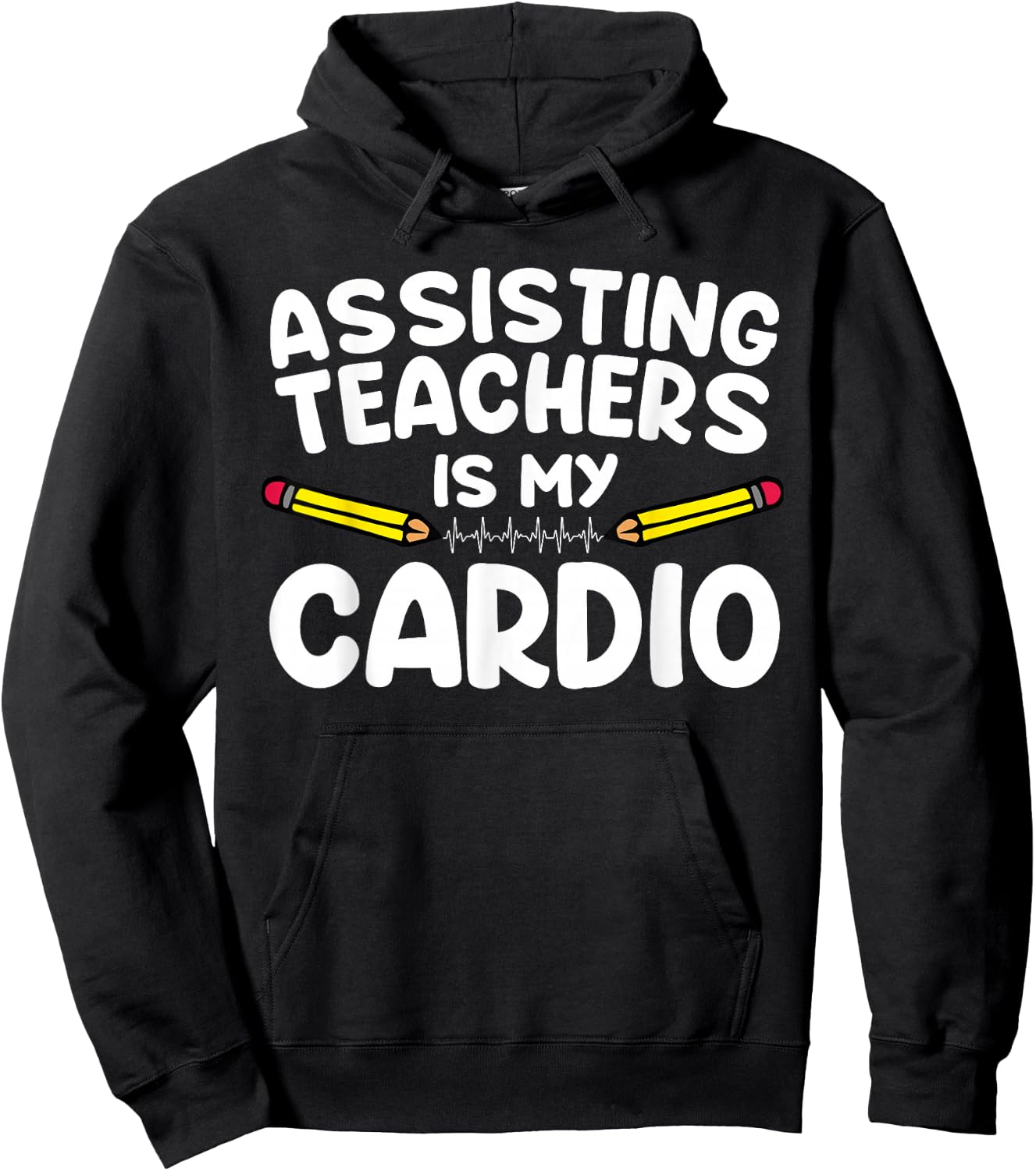 Funny Paraprofessional Women Para Assistant Teacher Hoodie - Hoodie | Black