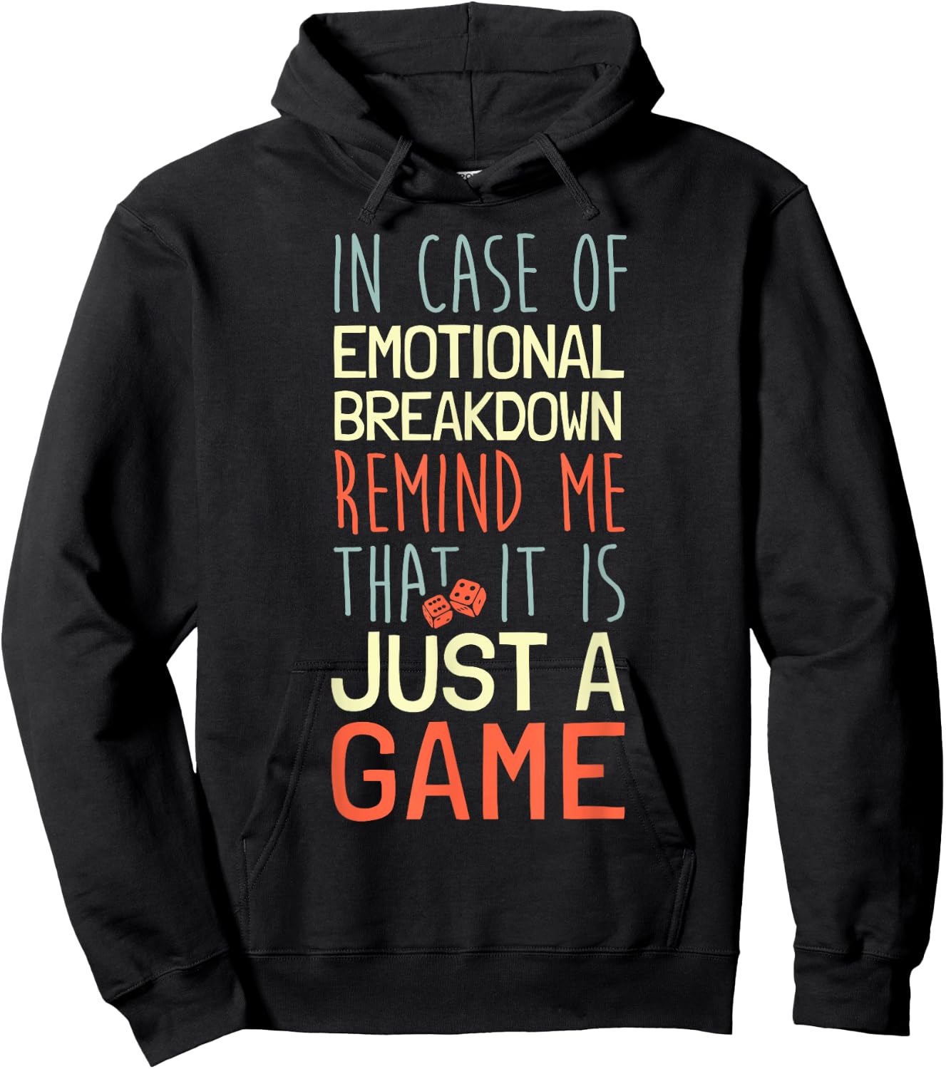 Funny Family Board Game Night Hoodie - Hoodie | Black