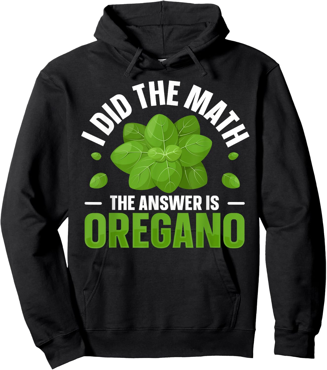 Oregano Spices and Herbs Quote for a Oregano fan Hoodie - Hoodie | Black