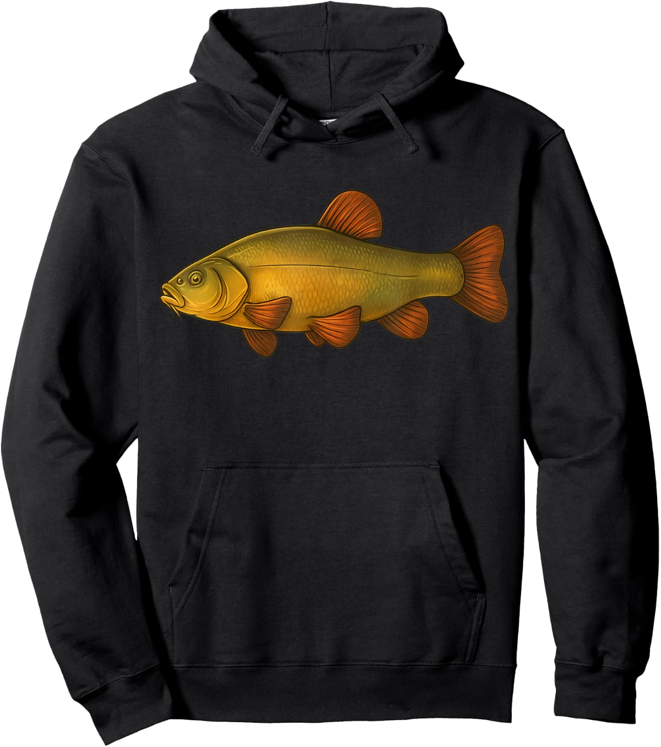 Gift Fishing Tench Fisherman Freshwater Fish Hoodie - Hoodie | Black