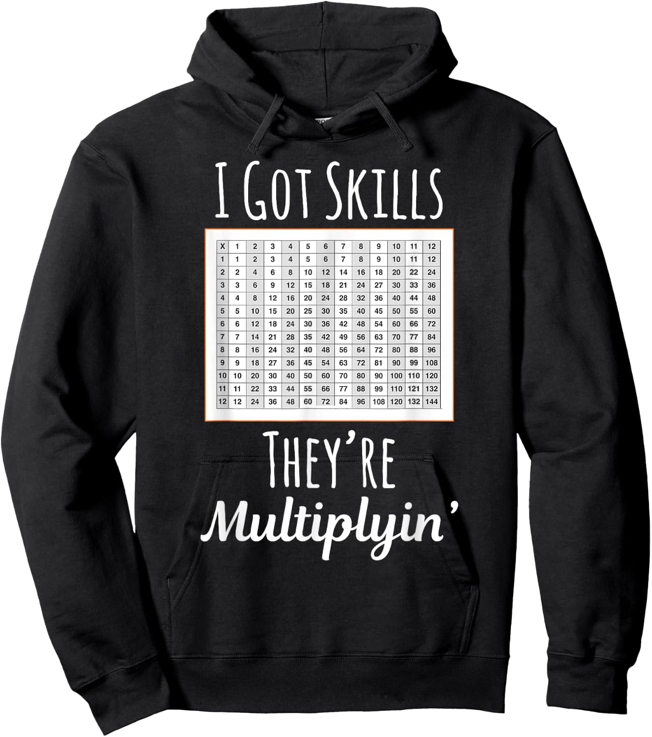 I Got Skills They're Multiplyin' Hoodie - Hoodie | Black