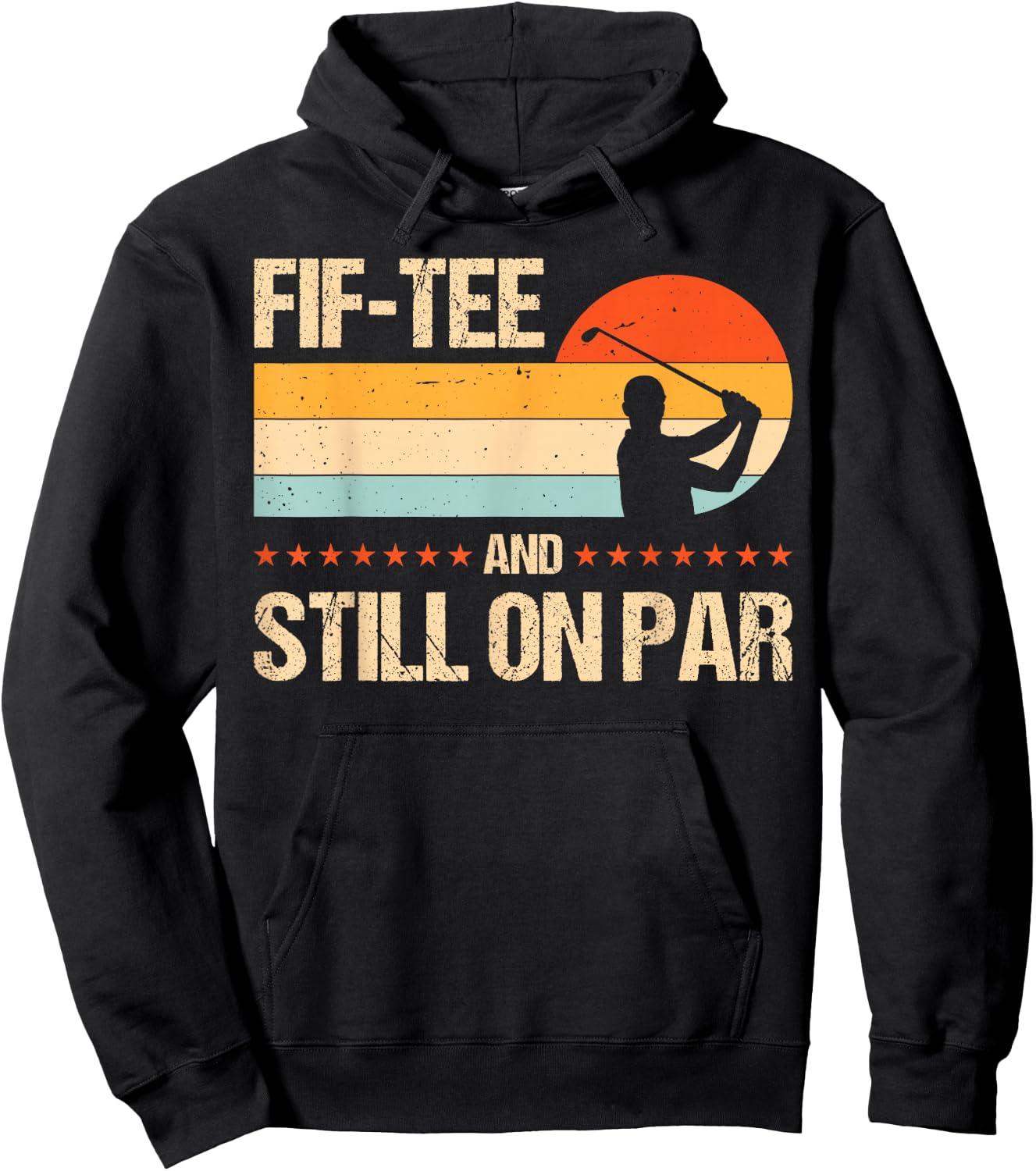 Fif- And Still On Par Hoodie - Hoodie | Black