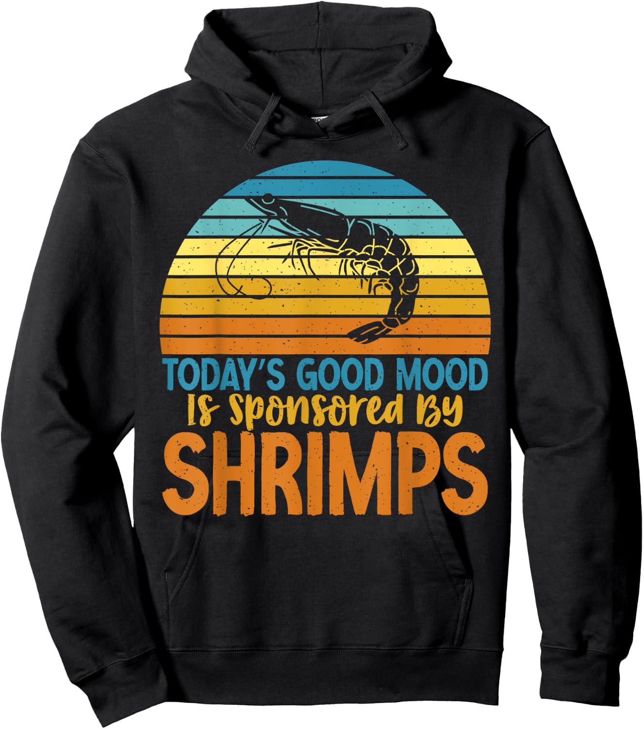 Todays good mood is sponsored by Shrimps Lover Hoodie - Hoodie | Black