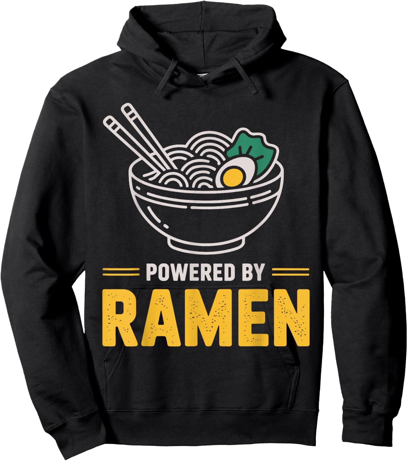 Cute Ramen Art Women Kids Ramen Lover Japanese Ramen Hoodie - Hoodie | Black