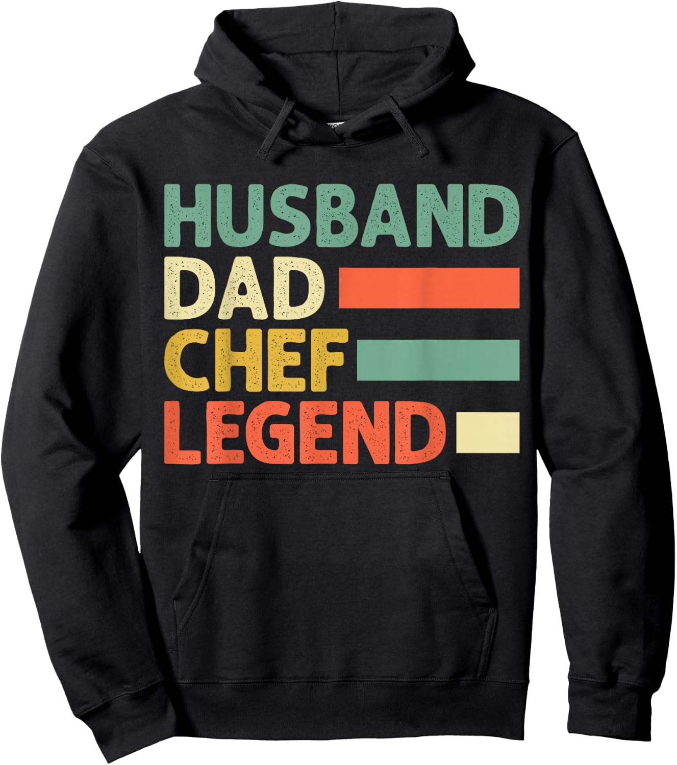 Funny Chef Cooking Gifts Culinary Cook FIDIMA Husband Dad Chef Legend Hoodie - Hoodie | Black