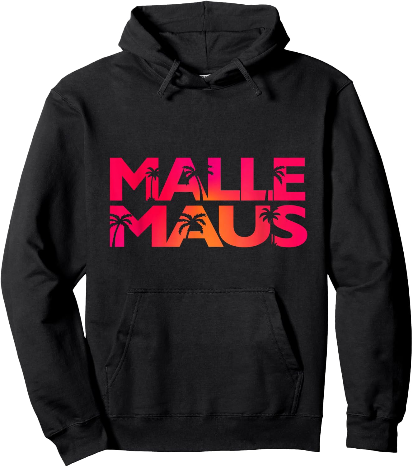 Malle Maus - Mallorca Party Outfit Junggesellinnenabschied Hoodie - Hoodie | Black