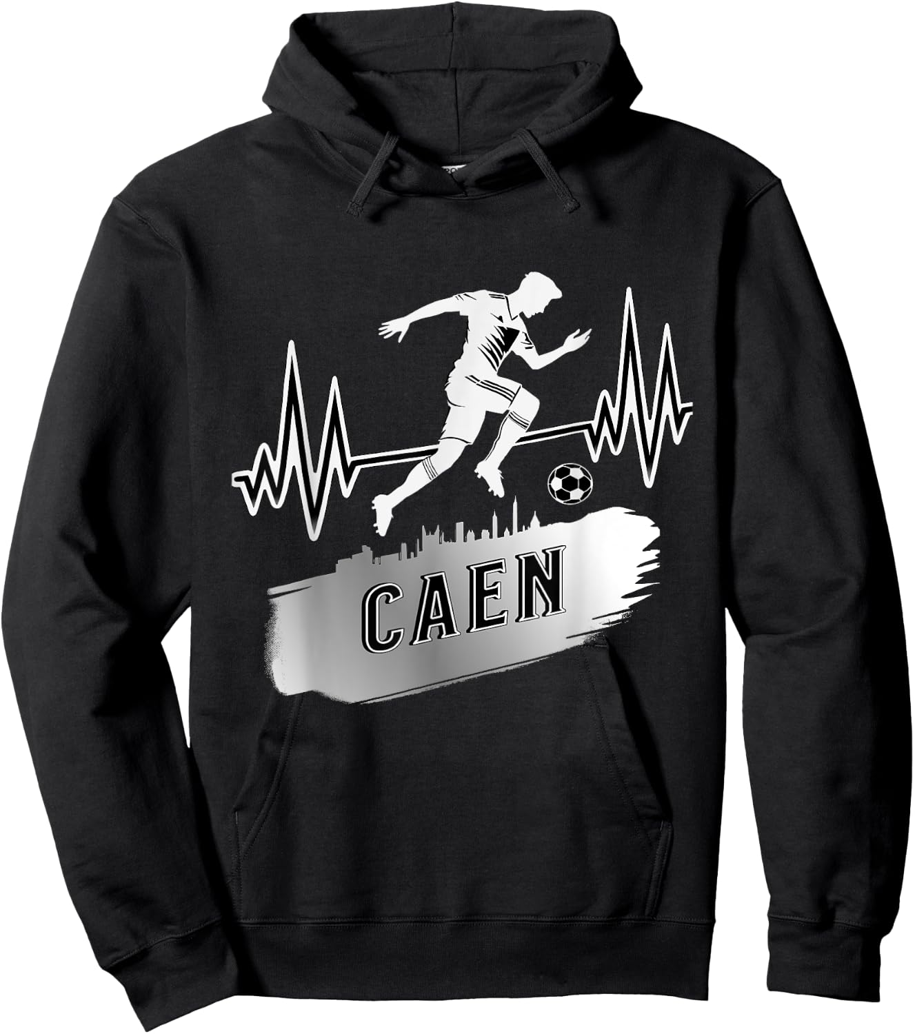 Gift Supporter Caen Foot Caennais Hoodie - Hoodie | Black