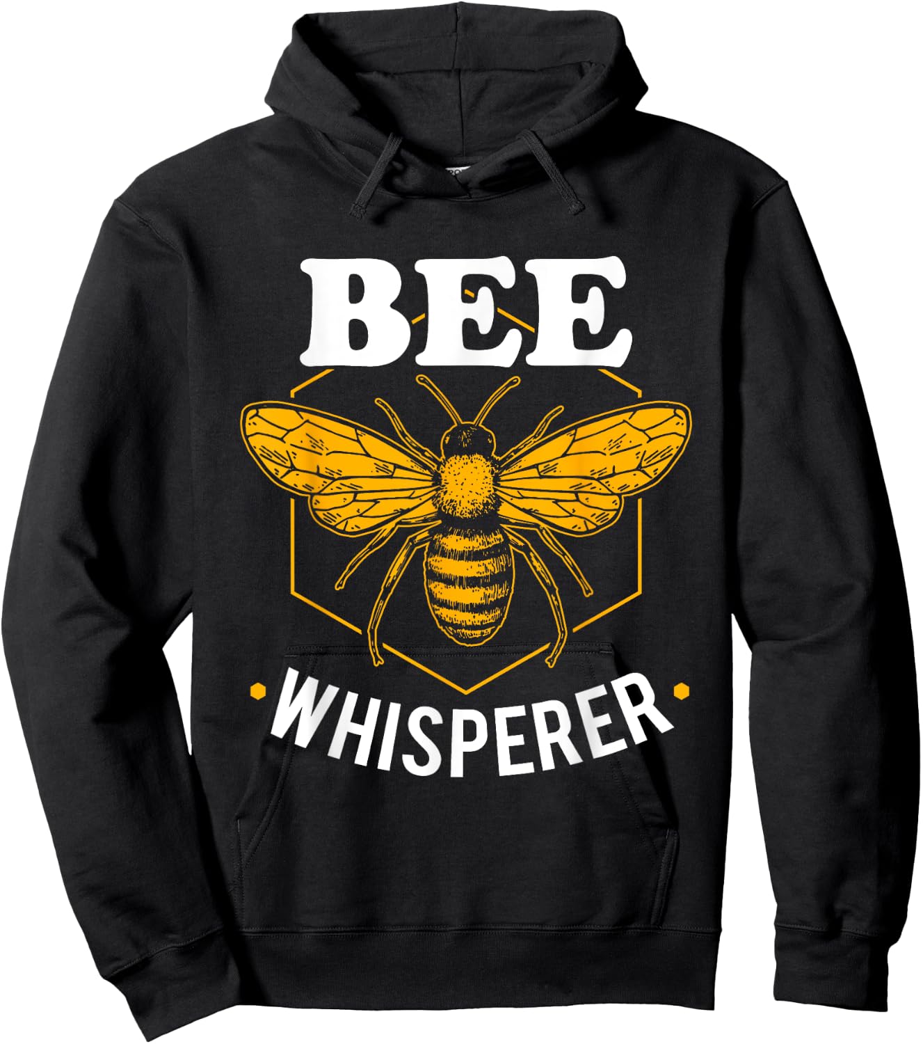 Bee Whisperer - Funny Beekeeping & Beekeeper Hoodie - Hoodie | Black