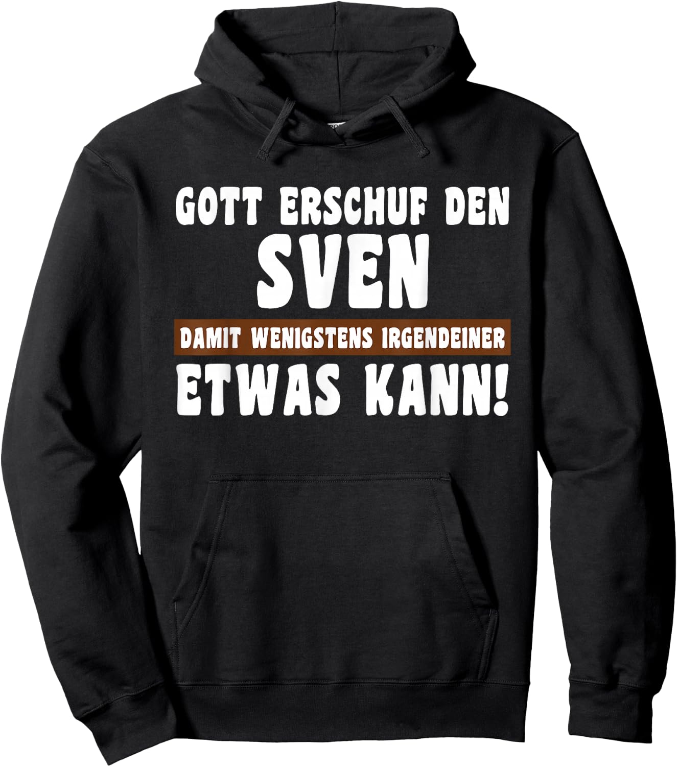 Sven Gott Erschuf den Witziges Namen Hoodie - Hoodie | Black
