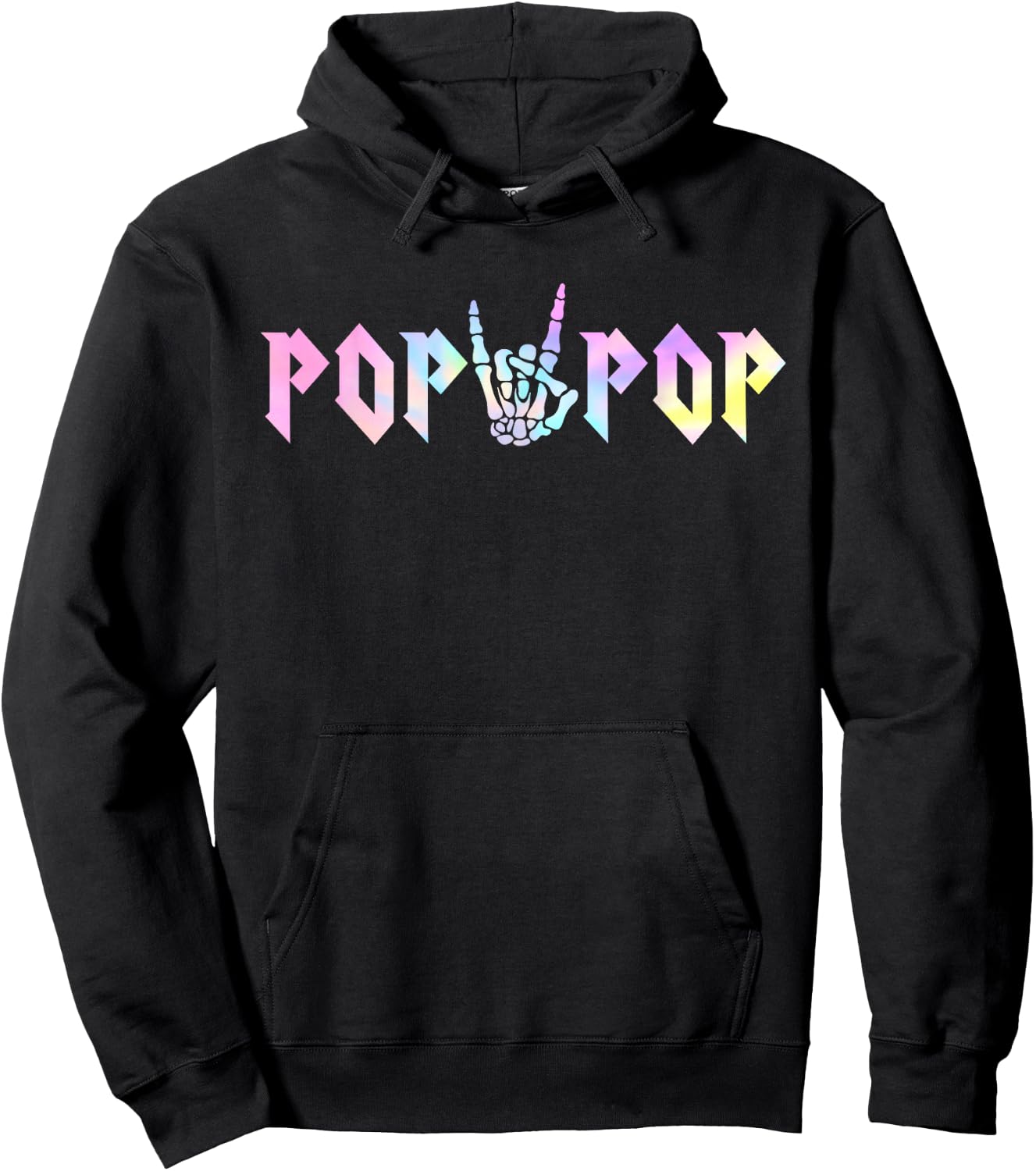 Pop Pop of The Bad Two The Bone Birthday Matching Tie Dye Hoodie - Hoodie | Black
