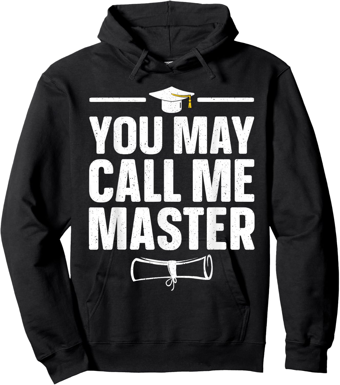 Masters Degree Graduation Art Women Masters Degree Hoodie - Hoodie | Black