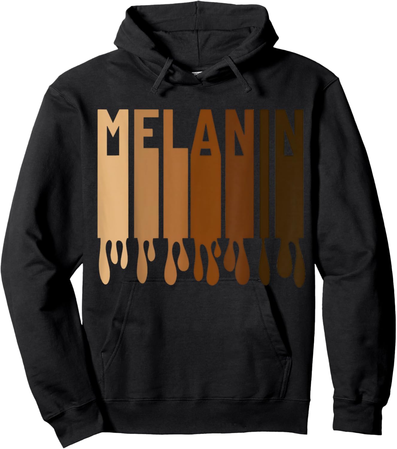 Drippin Melanin Women Pride Black History Juneteenth Melanin Hoodie - Hoodie | Black