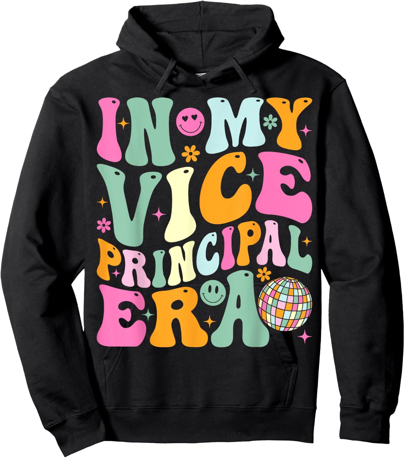 In My Vice Principal Era Back to School Vice Principal Hoodie - Hoodie | Black