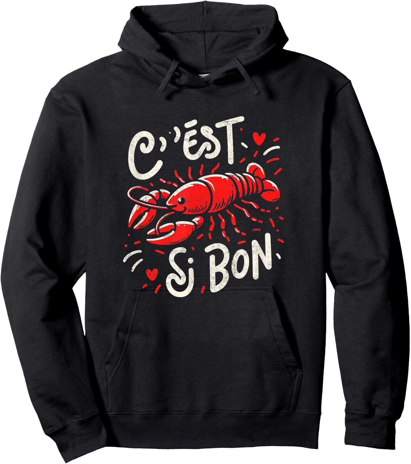 Cute Crawfish Boil Party C'est Si Bon Southern Cajun Fest Hoodie - Hoodie | Black