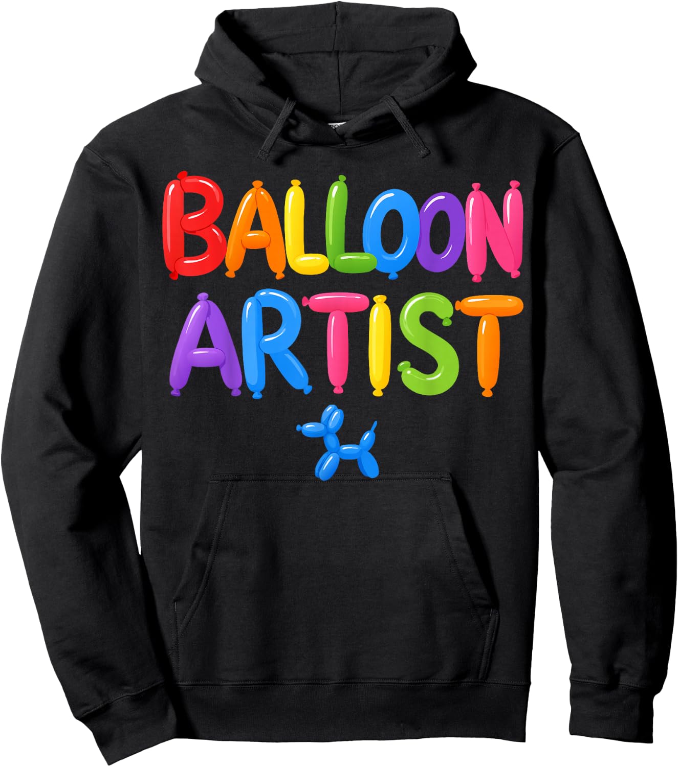 Balloon Artist Balloon Twisting Hoodie - Hoodie | Black
