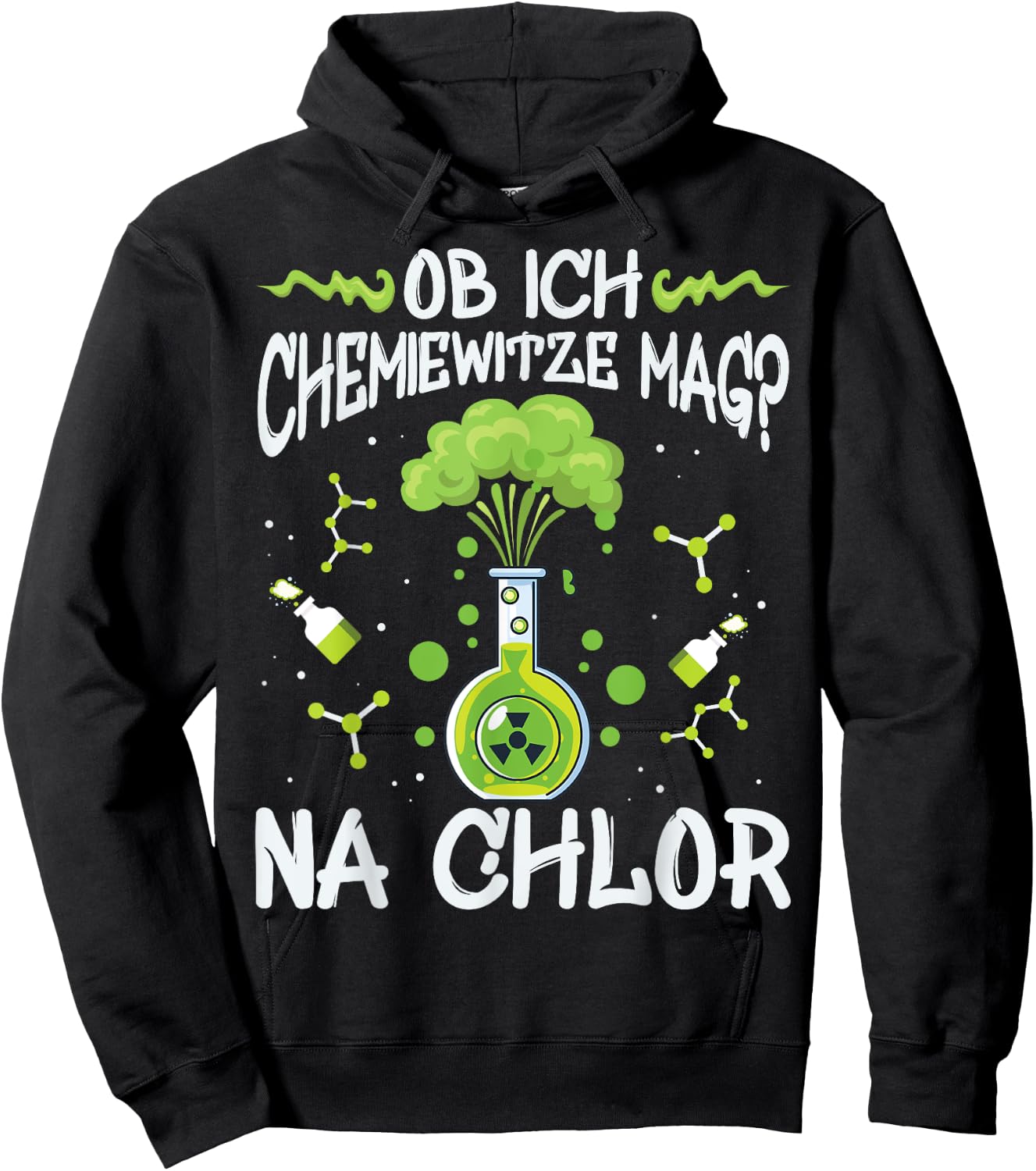Chemie Witze, Chemie Studium Humor, Chlor lustiges Chemiker Hoodie - Hoodie | Black
