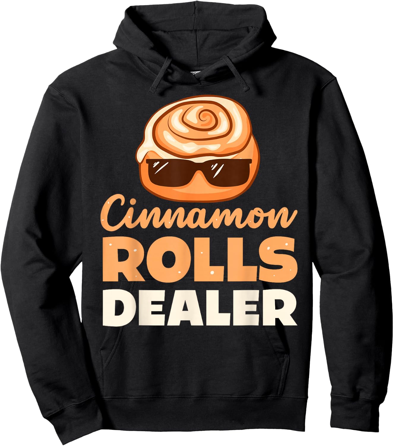 Cinnamon Rolls Dealer Cinnamon Roll Hoodie - Hoodie | Black