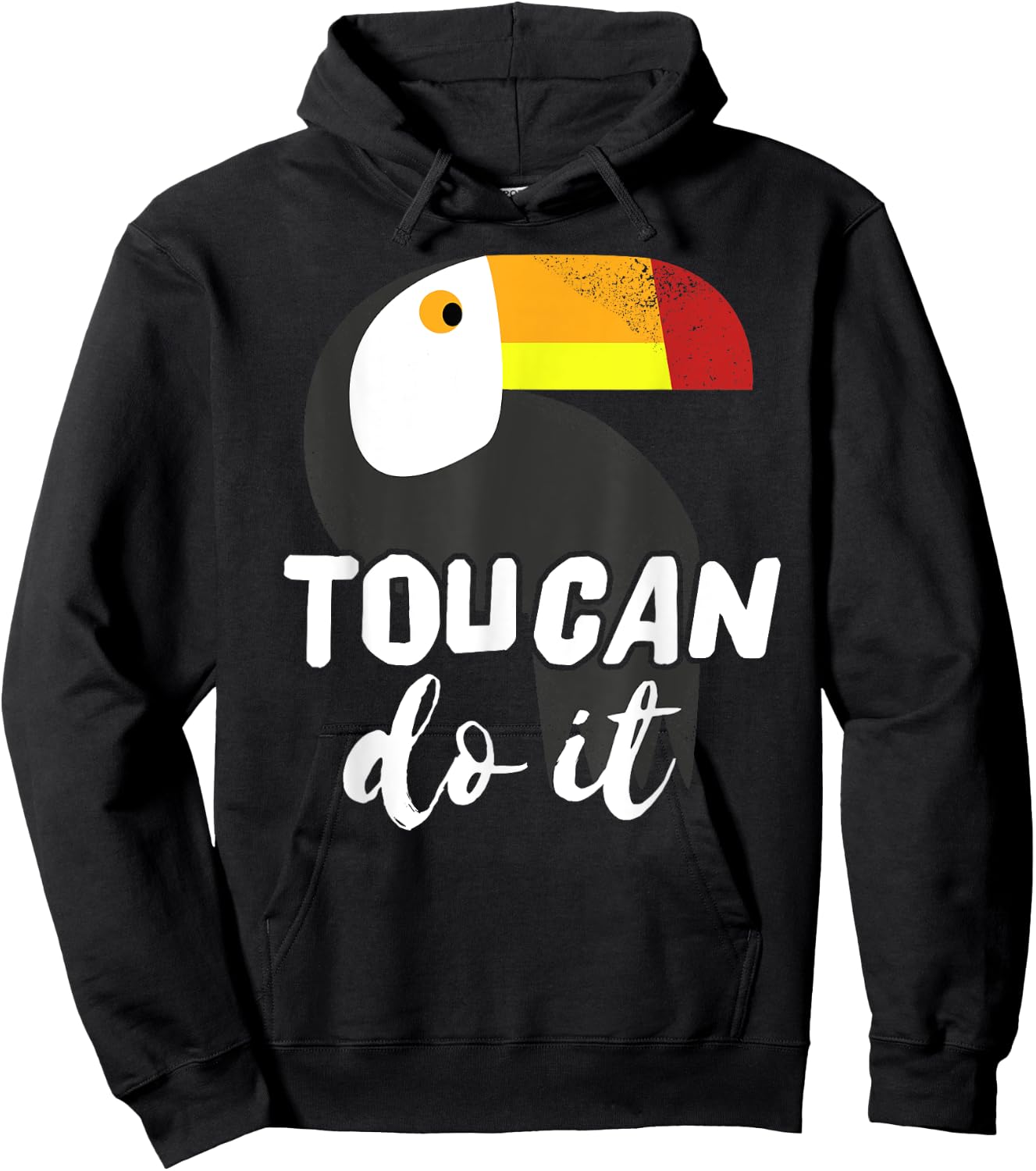 Toucan Costume I You Can Do It I Cute Parrot Hoodie - Hoodie | Black