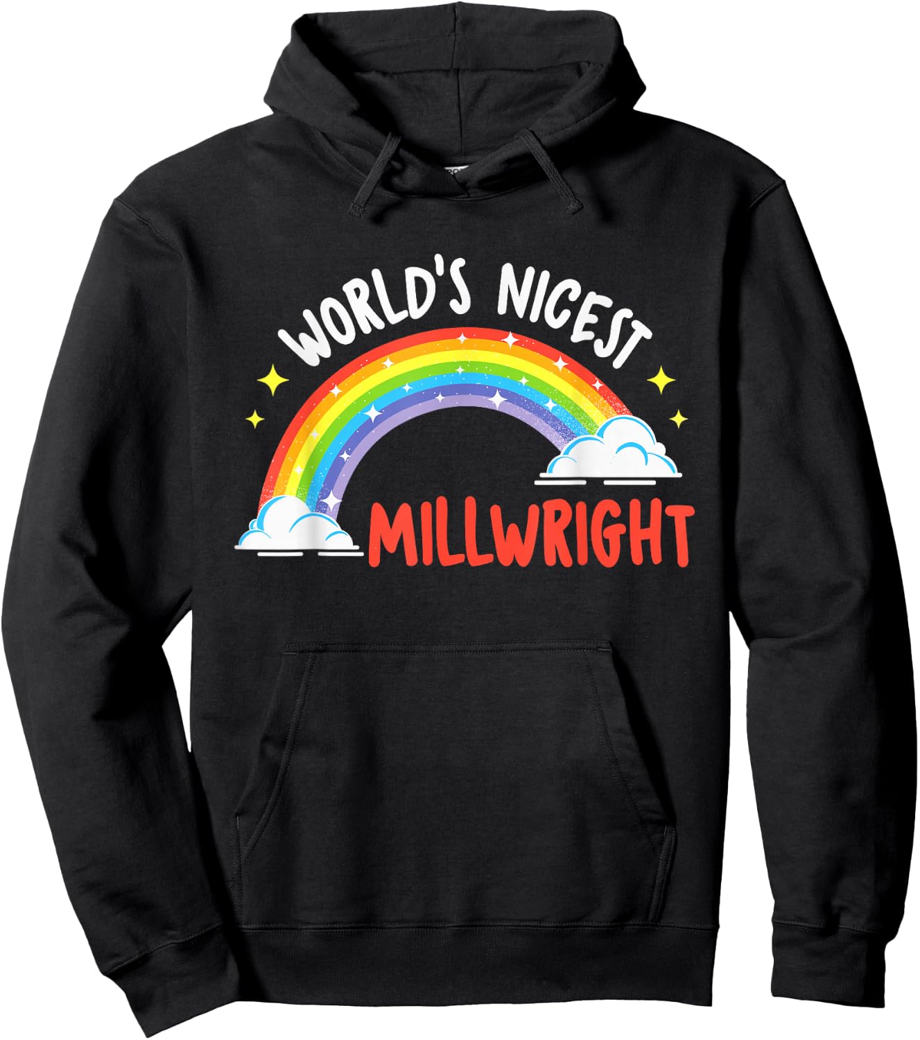World's Nicest Millwright - Machinery Machinist Metal Worker Hoodie - Hoodie | Black