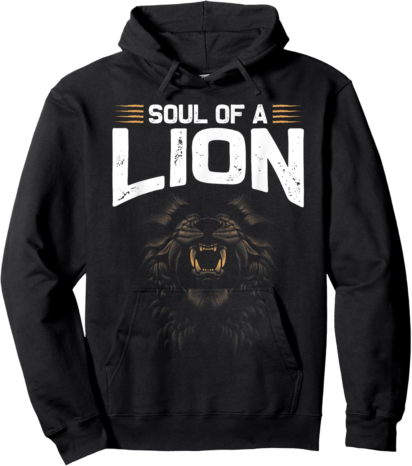 Soul Of A Lion Hoodie - Hoodie | Black