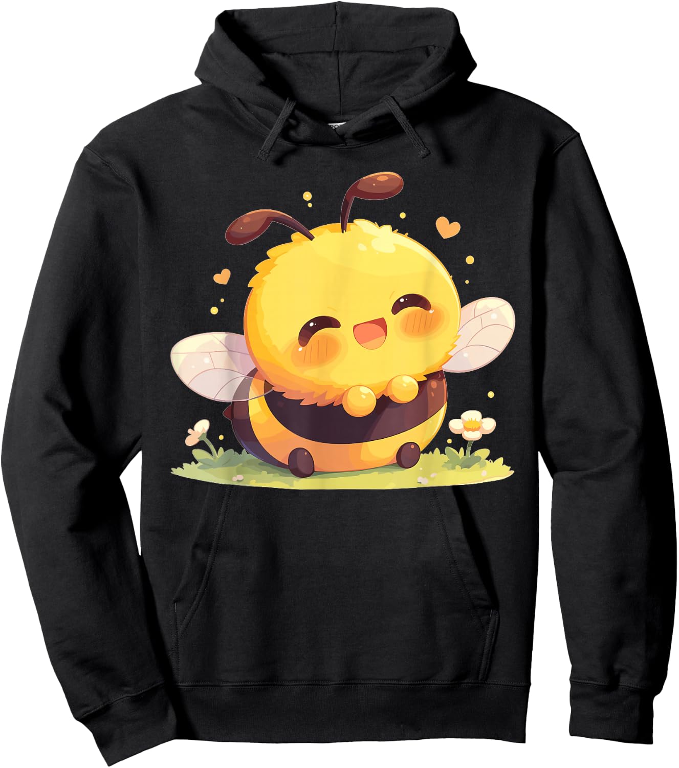 Honey Bees Honey Bee Hoodie - Hoodie | Black