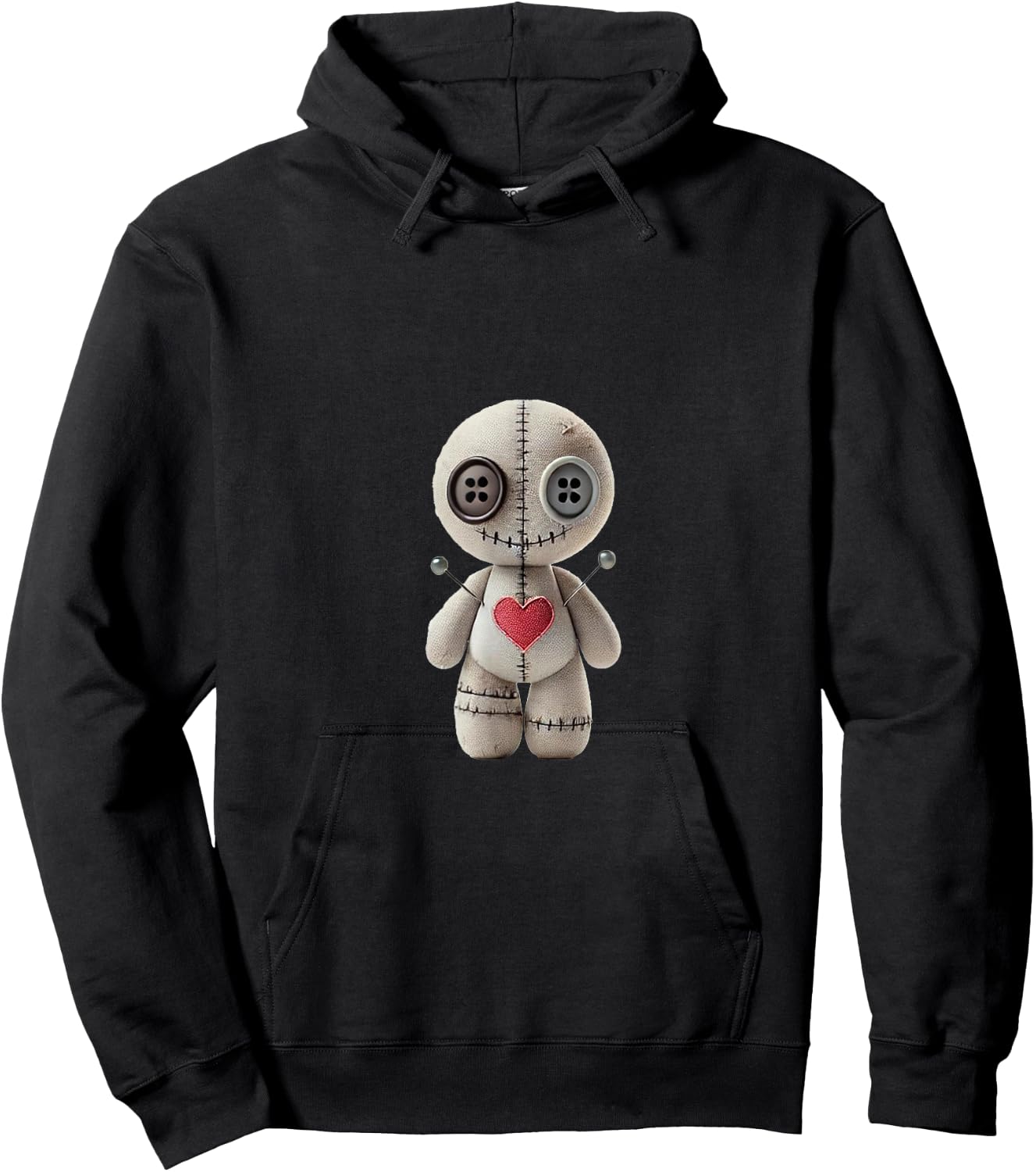 Charmed Voodoo Dolls - Salem , Black, S Hoodie - Hoodie | Black