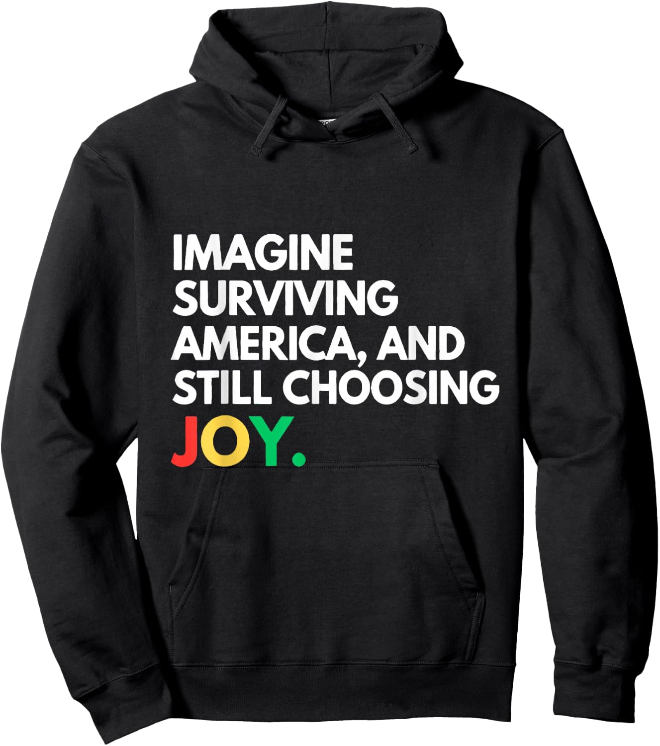 T-Shirt Hoodie - Hoodie | Black